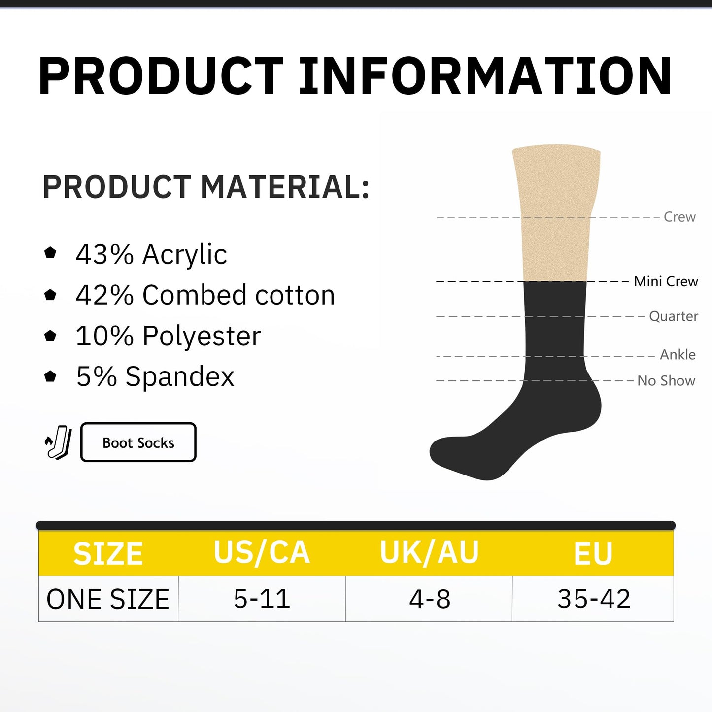 Thermosocks for Women – 3 Pairs Thick Knit Winter Socks
