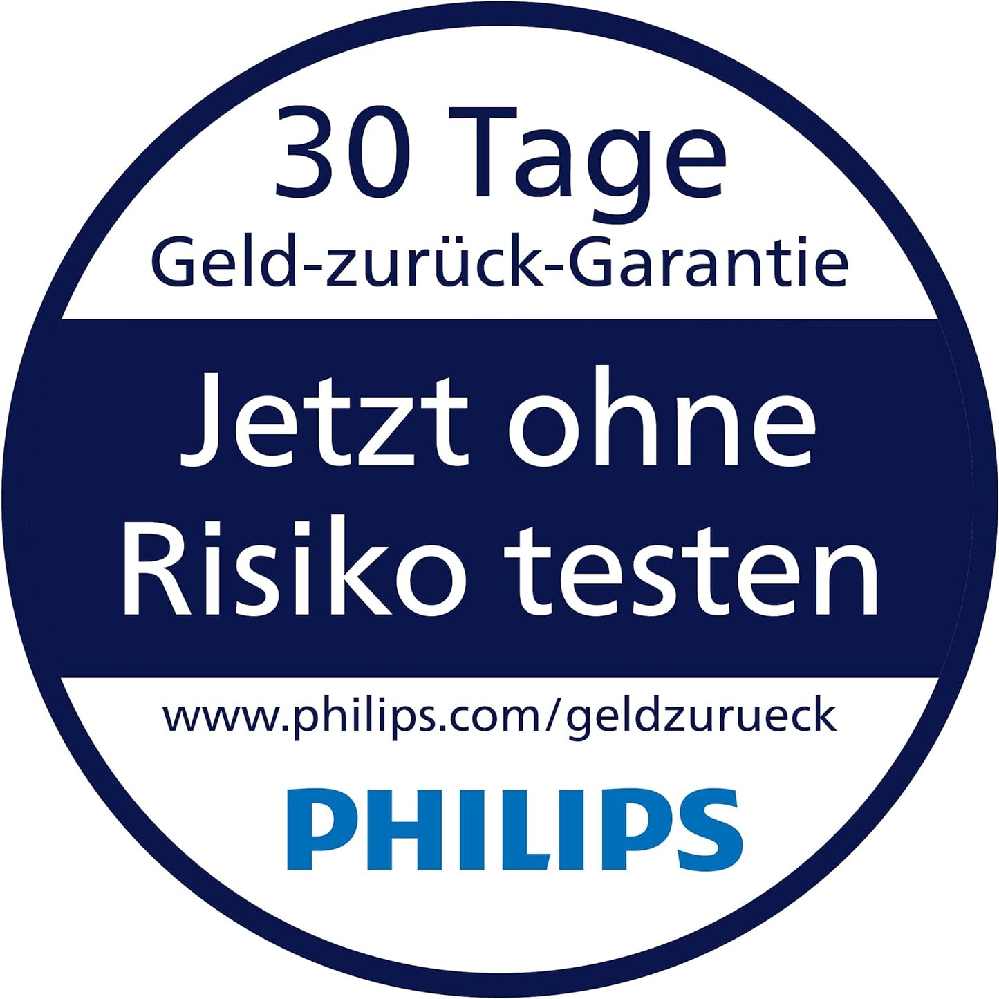 Philips OneBlade 360 Face - Elektrischer Bartstyler und Trimmer, 2x 360 Klinge, verstellbarer 5-in-1-Kammaufsatz, QP2734/30