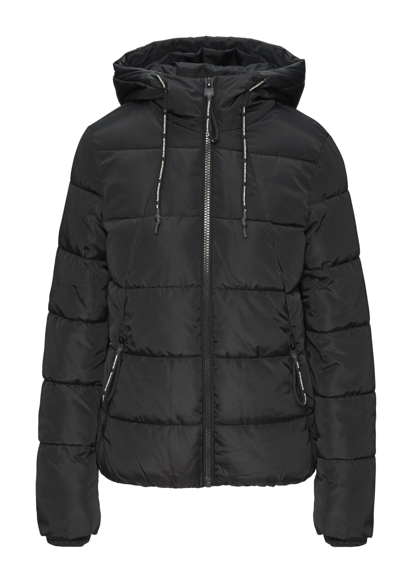 QS Women’s Padded Quilted Jacket with Hood
