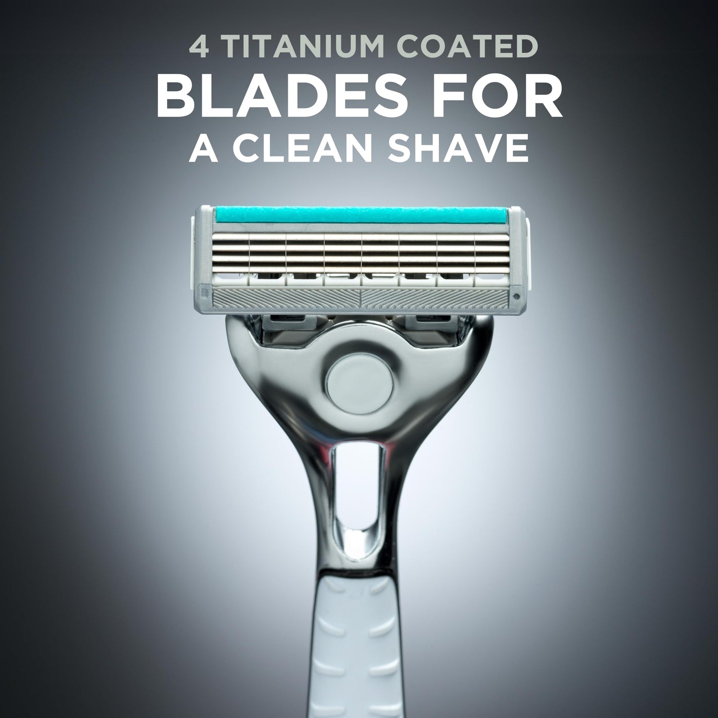 Wilkinson Sword Quattro Titanium Rasierklingen mit Herren Rasierer (sortiert Edition nicht wählbar) 8 St
