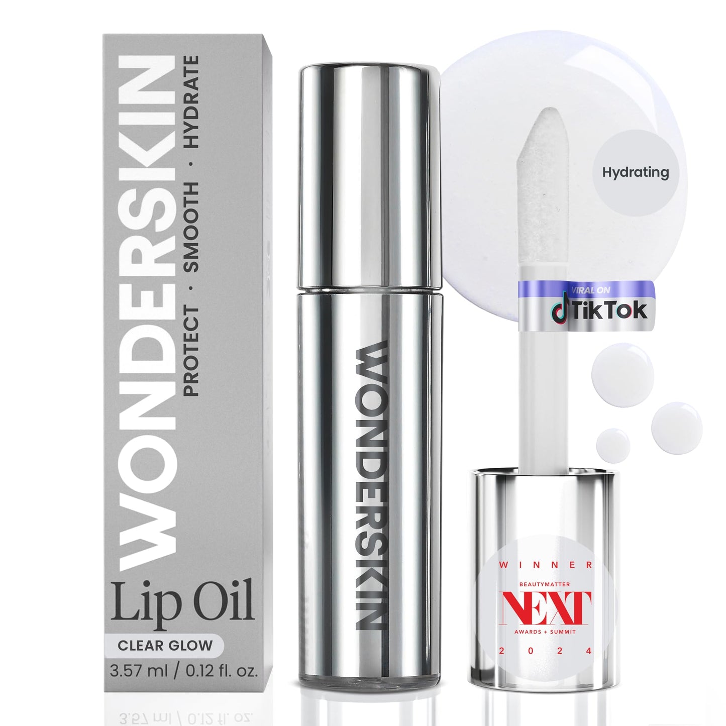 Wonderskin Lip Oil Hydrating & Moisturizing Lip Rehab Serum