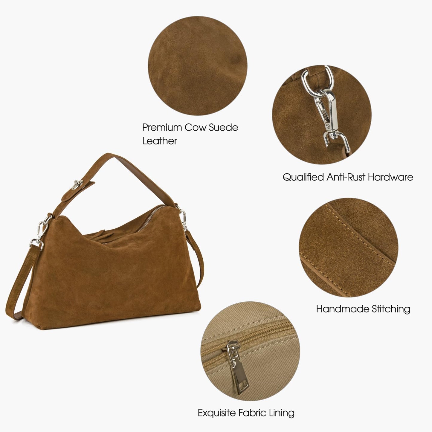 DONNAIN Leather Crossbody Bag