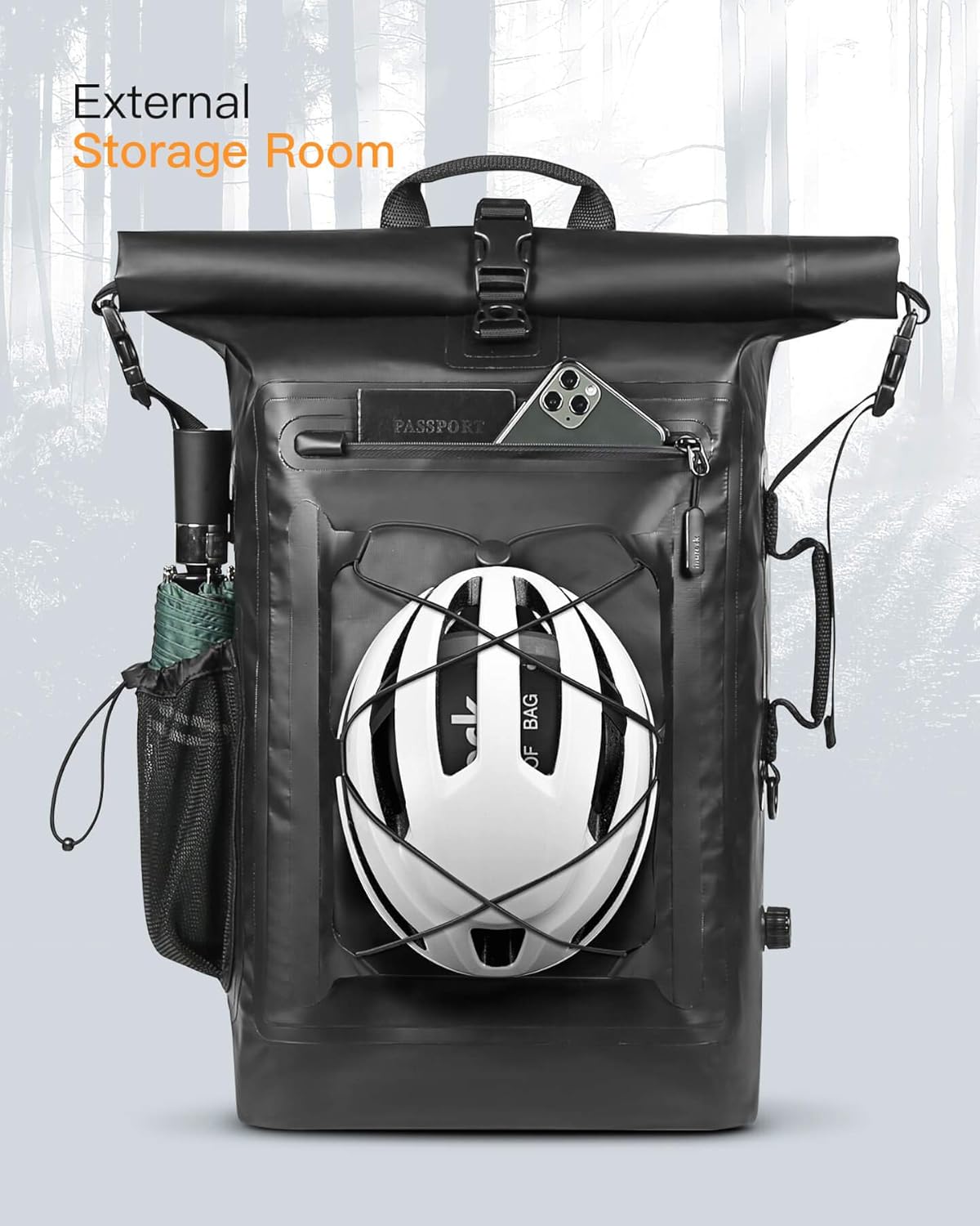 Inateck Rolltop Backpack for Men