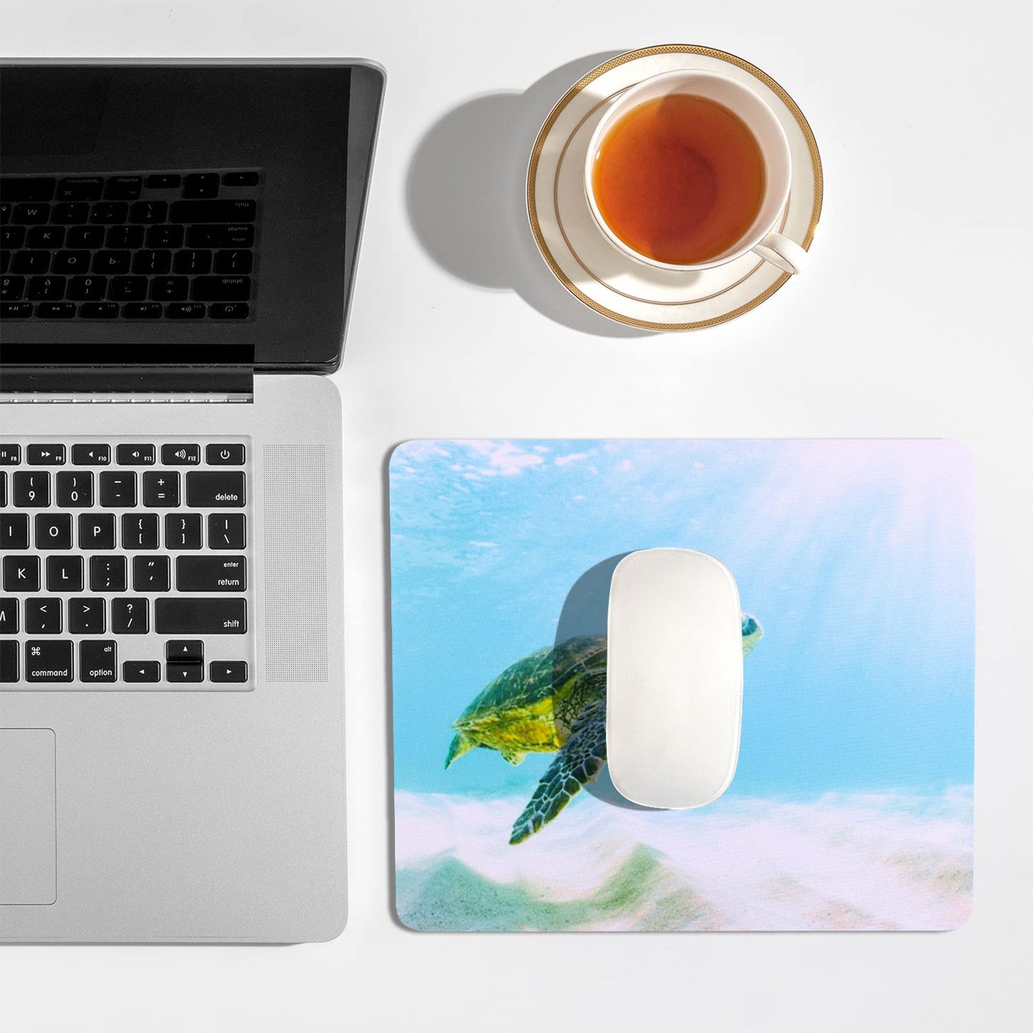 AOKSUNOVA Mauspad Office Mauspad Klein Niedliches Design 24 x 20 x 0,3 cm Mousepad mit Motiv (MF-174)