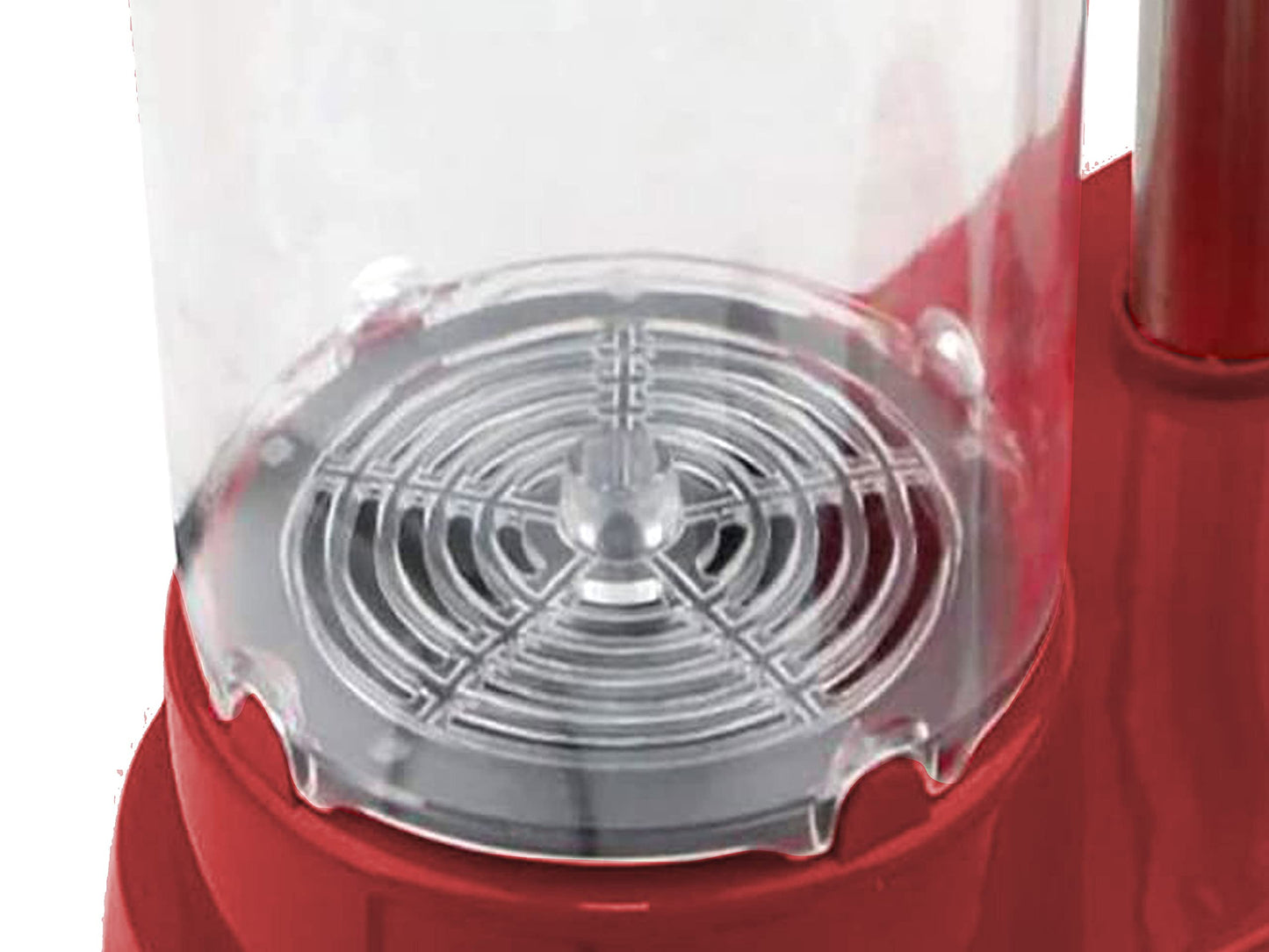 BEPER BT.150Y Hot Dog Maker mit 5 Kochstufen - Hot Dog Maschine im Vintage Design, Rot, 750 W