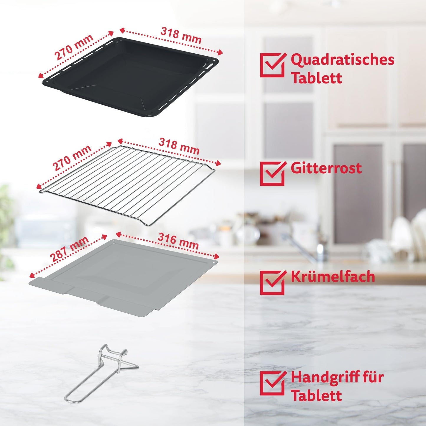 ICQN Kompakter Minibackofen 15 Liter, 1200W, 60 min-Timer, 3 Kochfuntionen, 90°-230°C, Kleiner Camping Ofen, Anthrazit, 2-Jahre Garantie