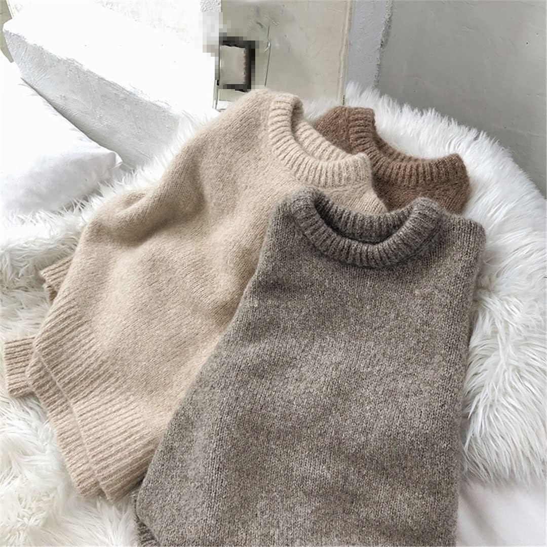 Alloaone Women's Oversized Cashmere Wool Knit Sweater