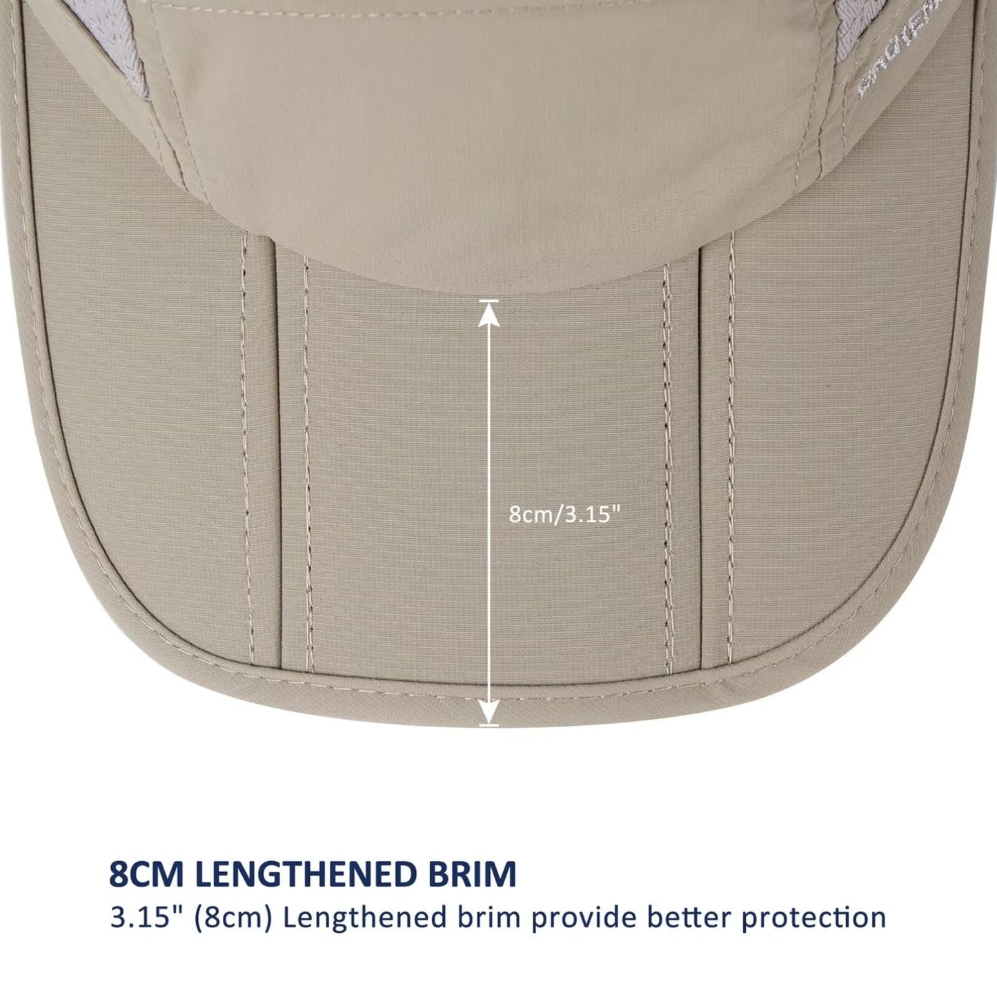 GADIEMKENSD Folding Outdoor Hat UPF 50+ Sun Protection Mesh Sport Hat
