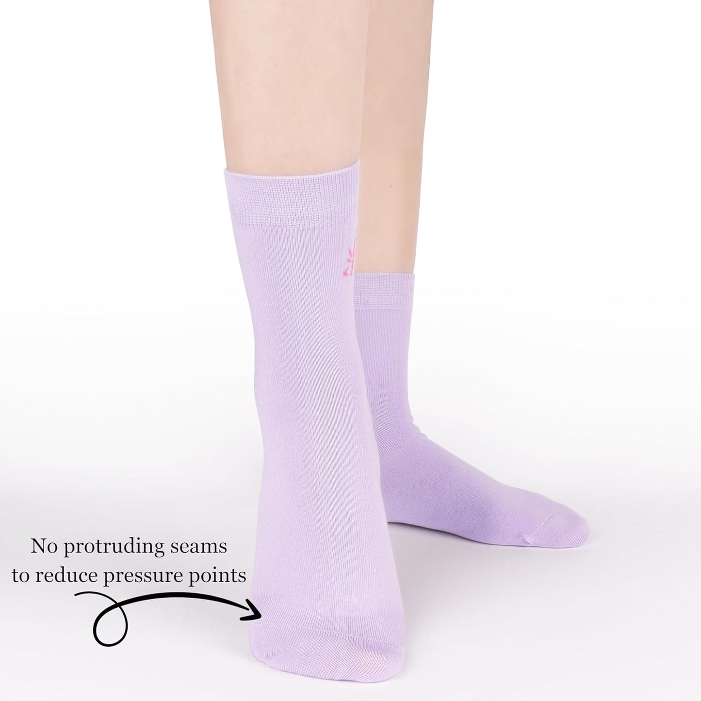 Jeasona Women’s Bamboo Socks – 5 Pairs