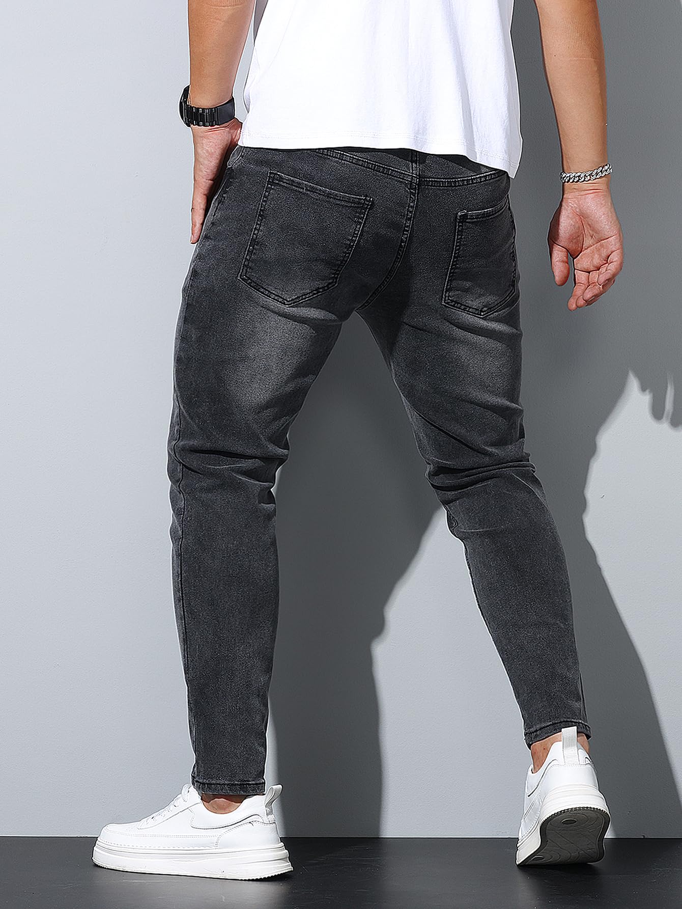 Zewool Men’s Casual Stretch Slim Fit Jeans