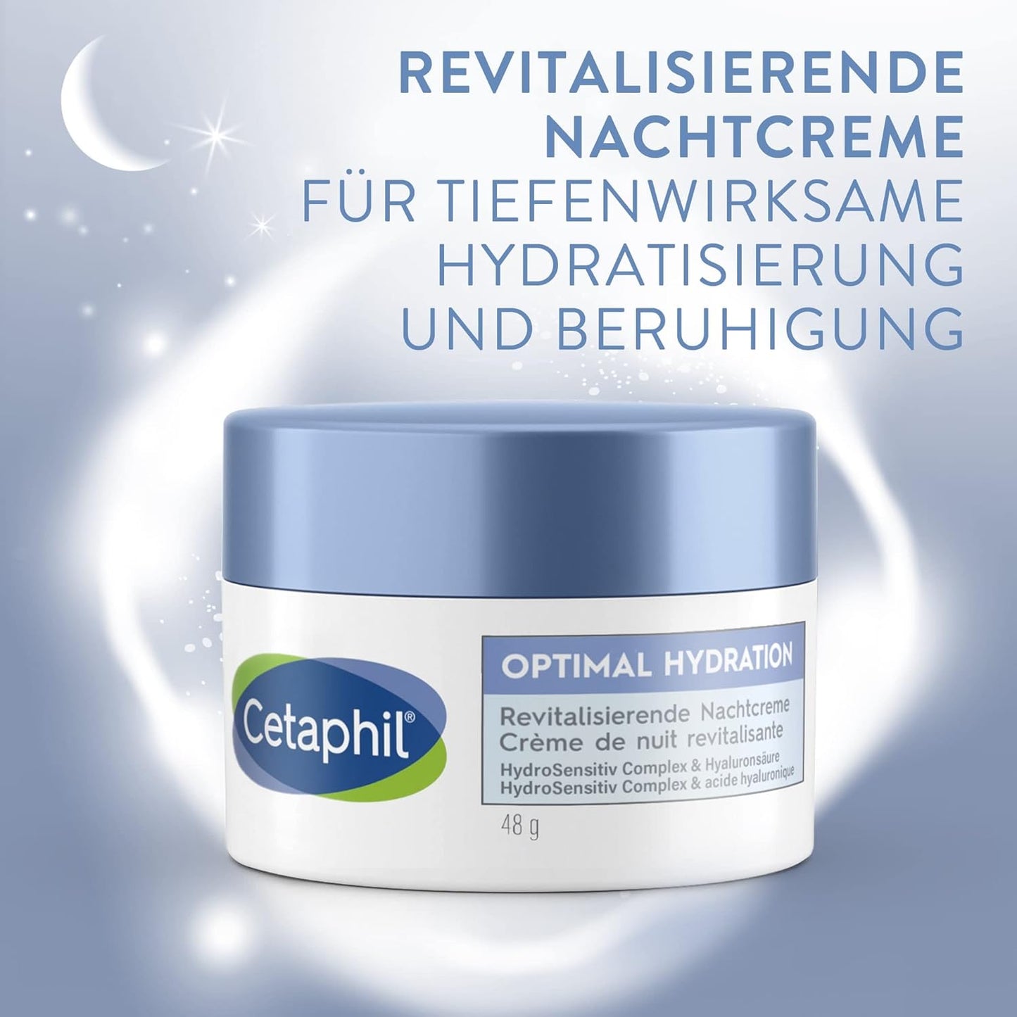CETAPHIL Optimal Hydration Revitalizing Night Cream – 48g