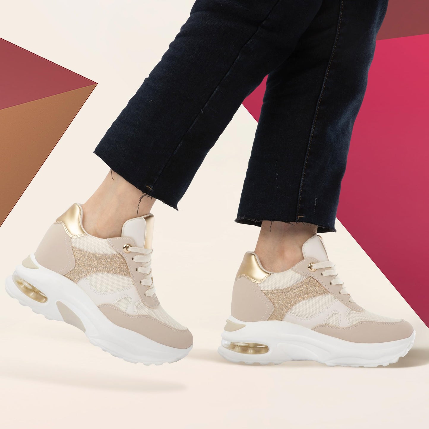 JOMIX Women’s Sneakers – Breathable Sports Shoes