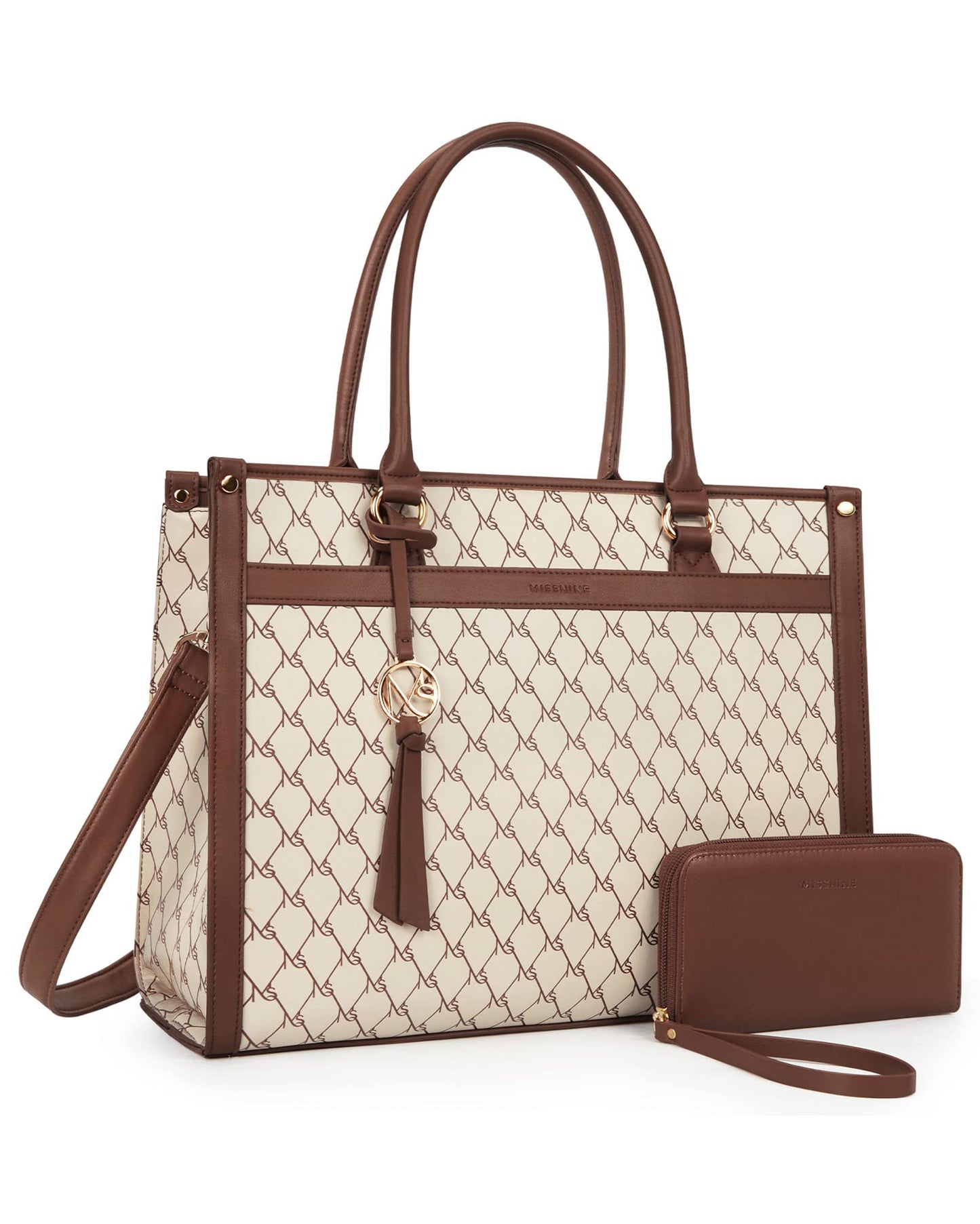 Missnine Women's 15.6" Laptop Tote Bag Set