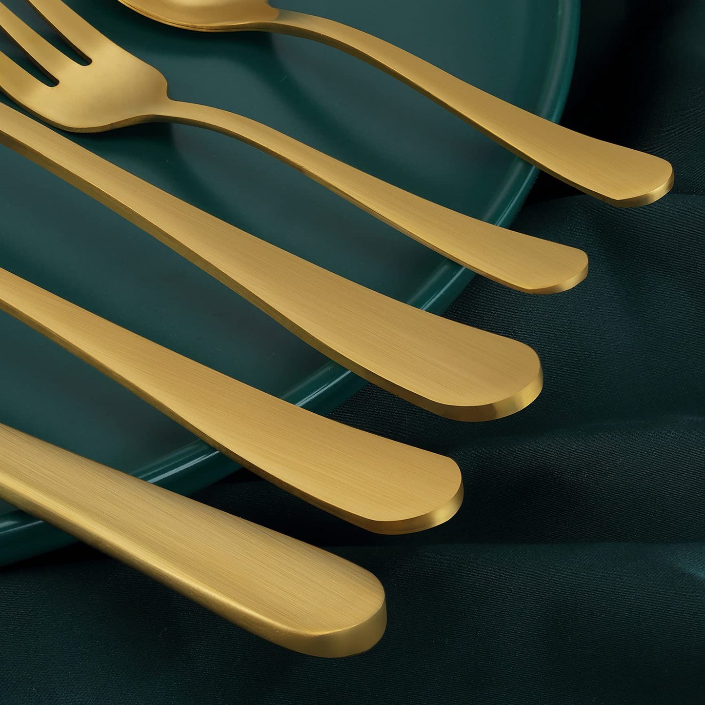 BEWOS Besteck Set für 6 Personen, 30 teilig Essbesteck Set inkl. Messer, Gabel, Löffel, Besteck Edelstahl Spiegelpoliert, Spülmaschinenfest