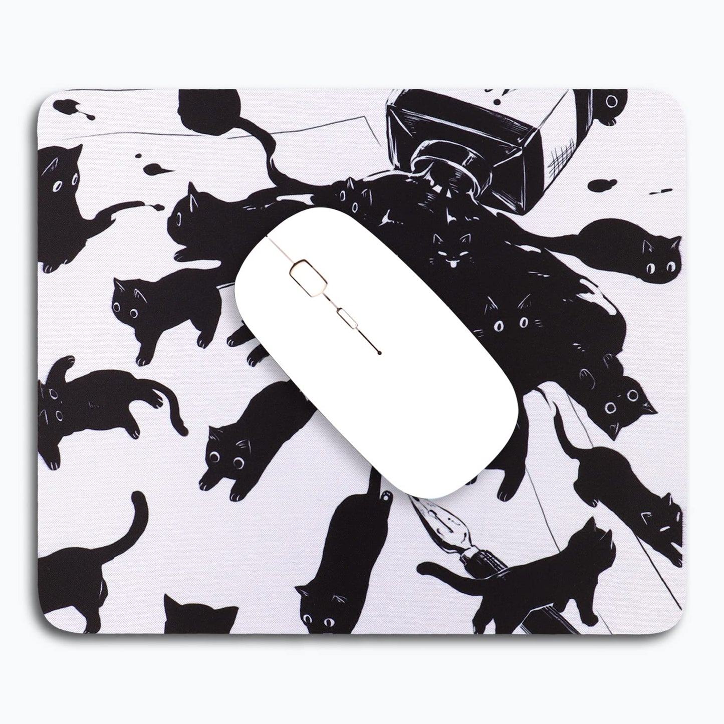 AOKSUNOVA Mauspad Office Mauspad Klein Niedliches Design 24 x 20 x 0,3 cm Mousepad mit Motiv (MF-174)
