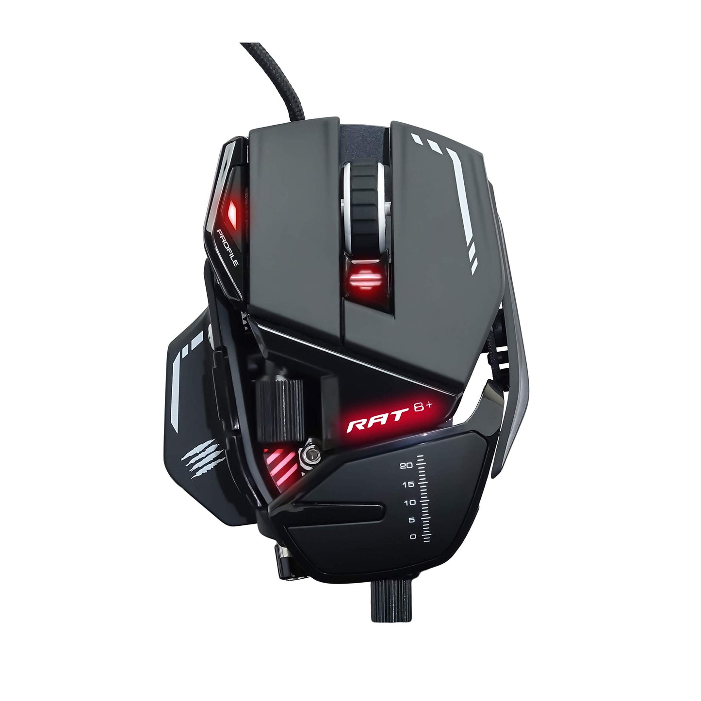 MadCatz R.A.T. 6+ Optical Gaming Mouse, Black