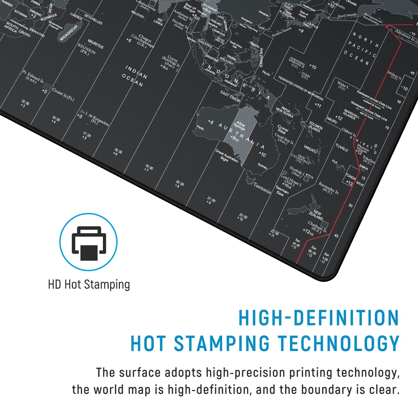 Anpollo Gaming Mouse Mat XXL 900 x 400 x 3 mm Non-Slip Desk Mat Table Mat Multifunctional Office Mouse Mat, Type 1