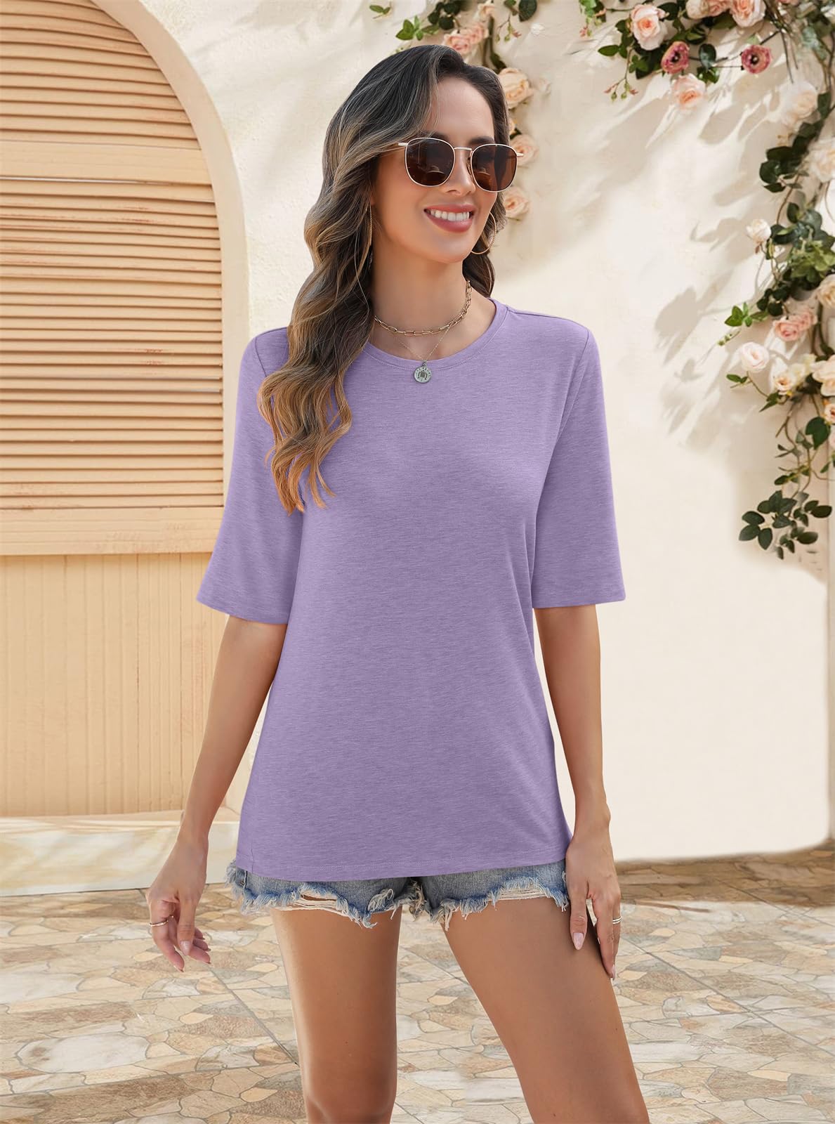 Minetom Women’s Half Sleeve T-Shirt