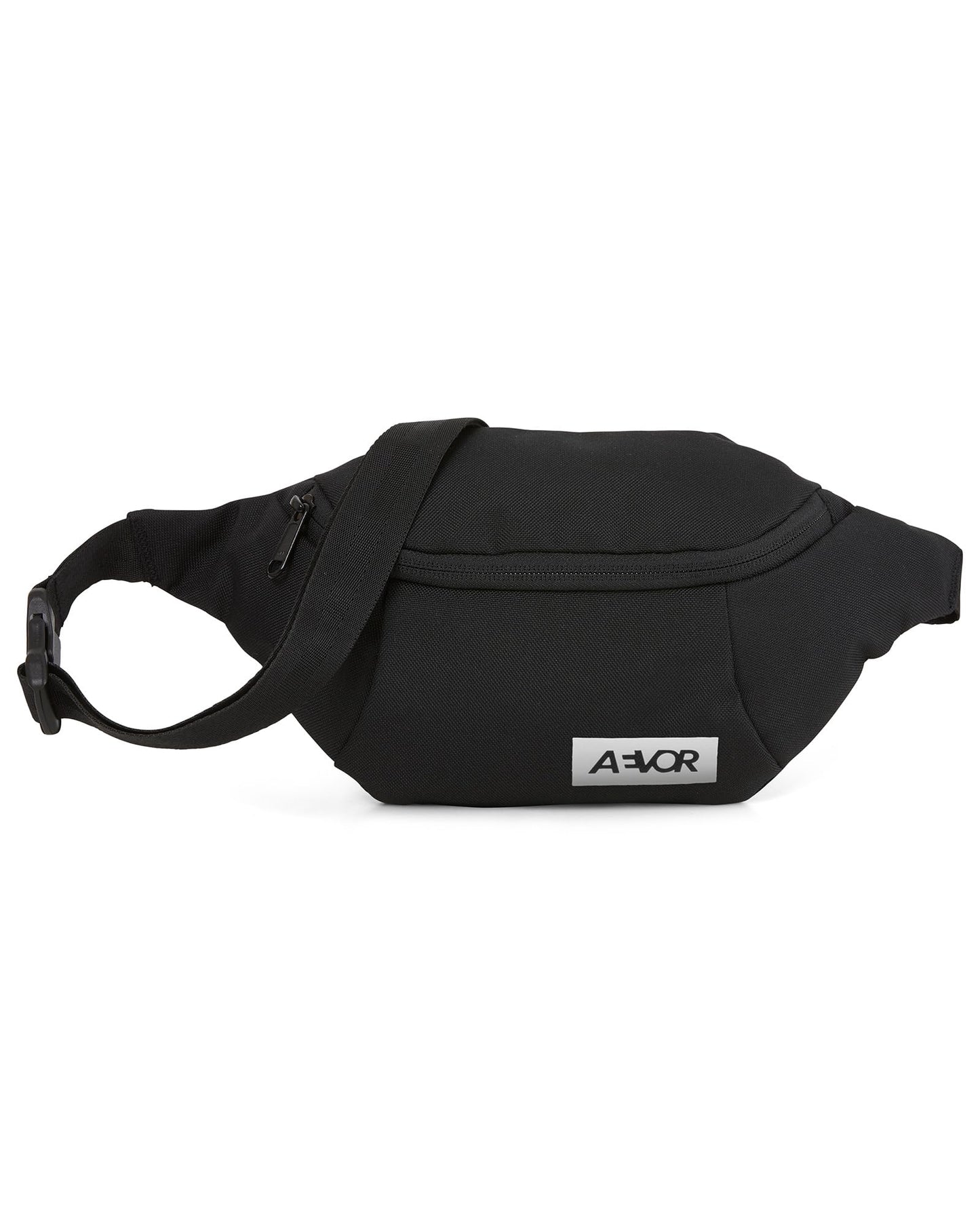 AEVOR Hip Bag Black Eclipse – Sustainable Water-Repellent Waist Bag