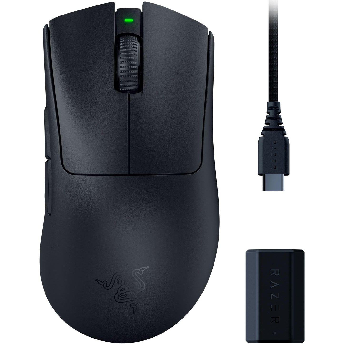 Razer DeathAdder Essential (2021) - Kabelgebundene Gaming-Maus mit Optischem Sensor mit 6400 DPI (5 programmierbare Tasten, Ergonomischer Formfaktor, 10 Millionen Klicks Lebensdauer) Schwarz