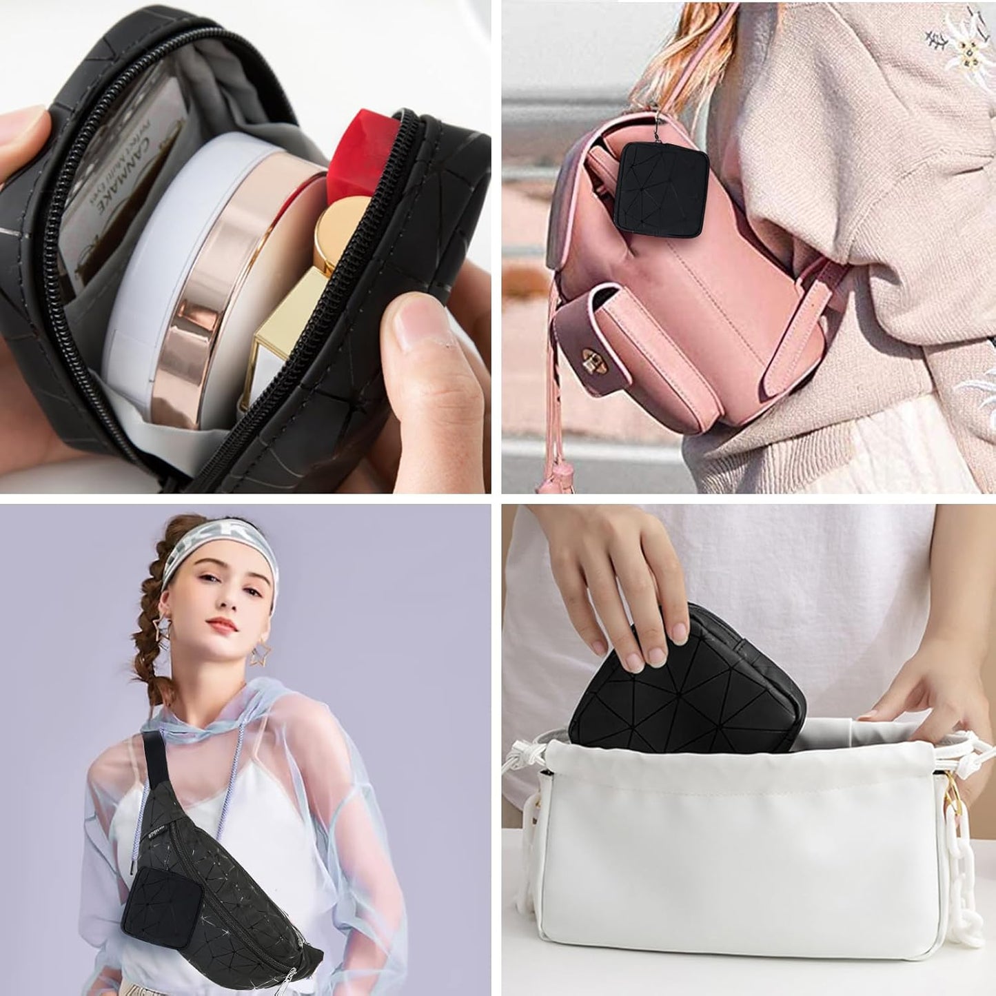 Holographic Kids Fanny Pack – Stylish Waist Bag for Girls & Women