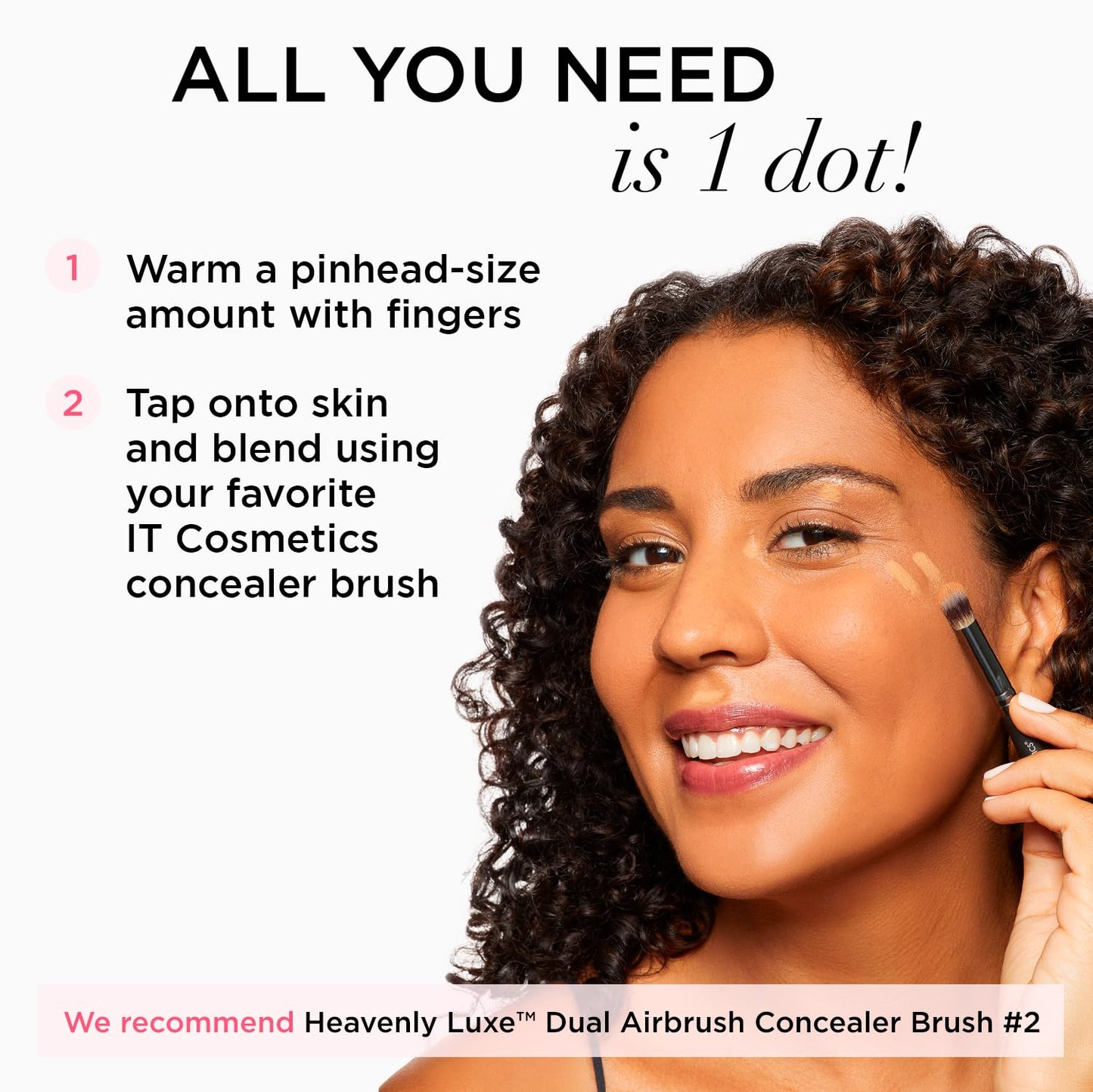 IT Cosmetics Bye Bye Under Eye Concealer – Full Coverage, Waterproof, with Peptides, Collagen & Hyaluronic Acid – Light Tan 14.0 (12ml)