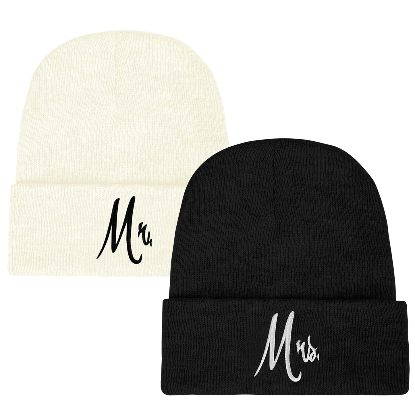 ZOORON 1&2 Pack Beanie for Men Women Slouchy Beanie Hats Winter Knit Caps Soft Ski Hat Unisex