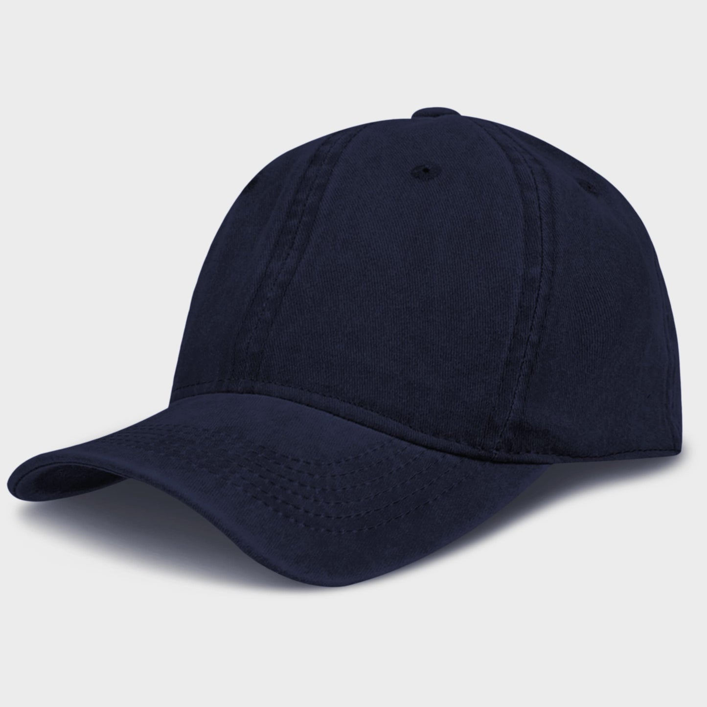 Herren Baseball Cap Kappe Baseball Cap Mütze Hut 100% Baumwolle Schirmkappe 6P