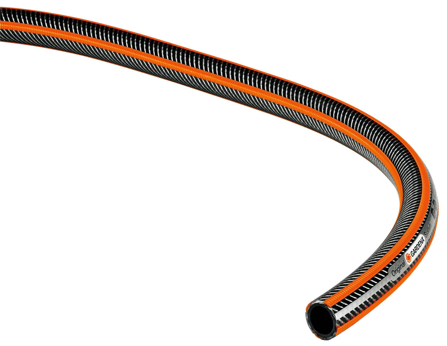 Gardena Premium SuperFLEX Schlauch 13 mm (1/2 Zoll), 30 m: Gartenschlauch mit Power-Grip-Profil, 35 bar Berstdruck, hochflexibel, formstabil, UV-beständig (18096-20) schwarz