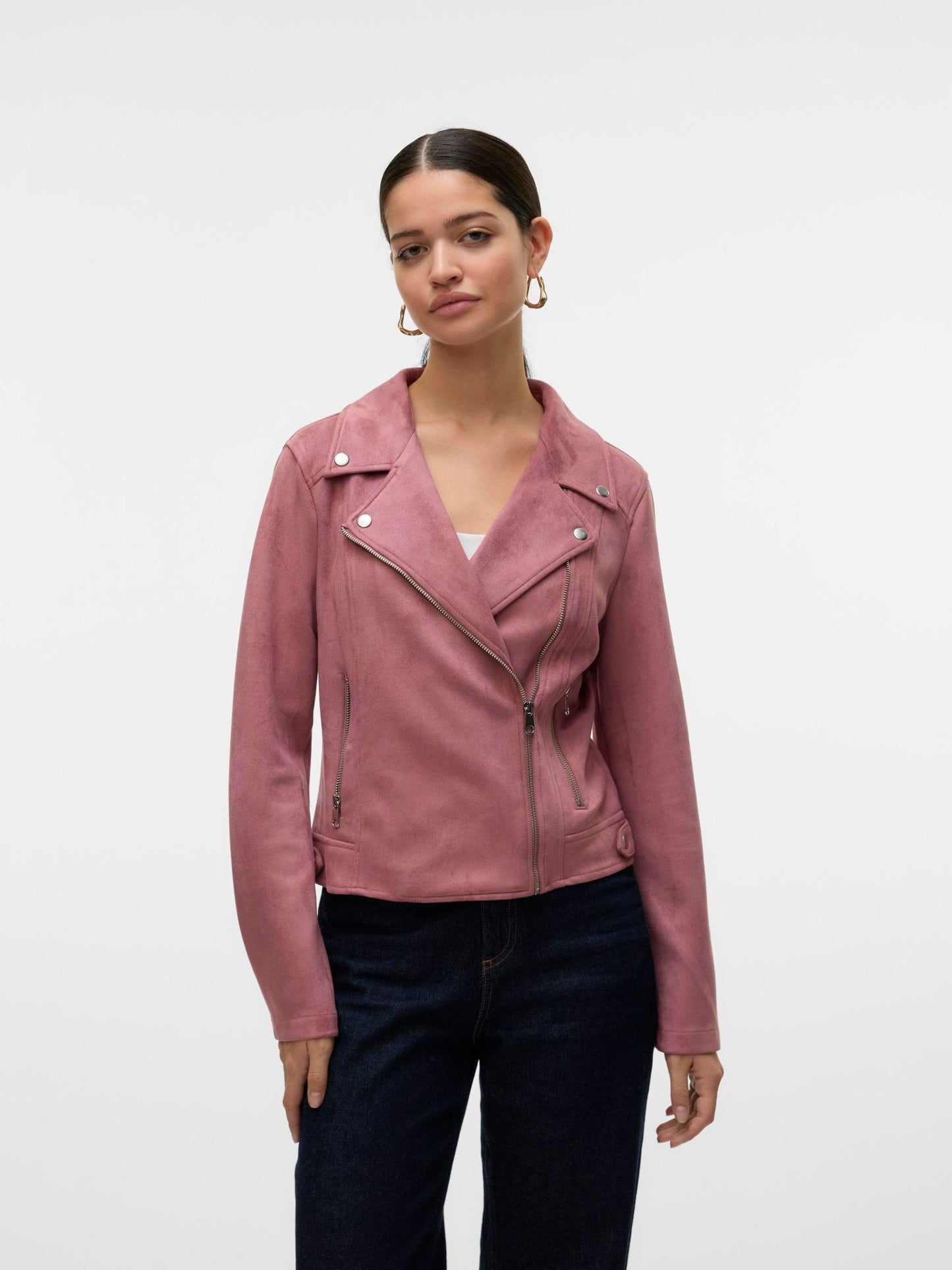 VERO MODA Women’s Vmjose Faux Suede Jacket