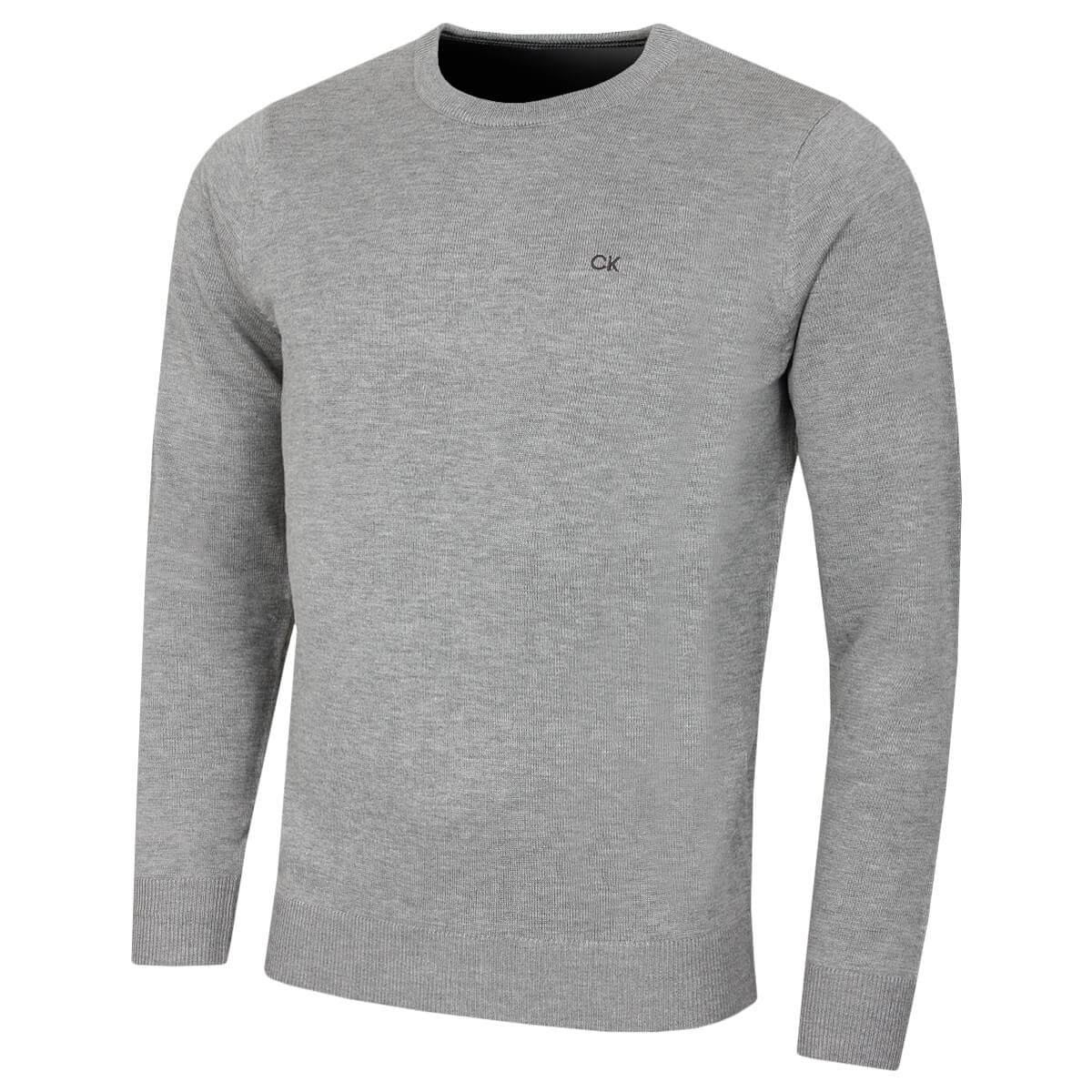 Calvin Klein Men’s Crewneck Sweater – Soft Cotton Knit Pullover