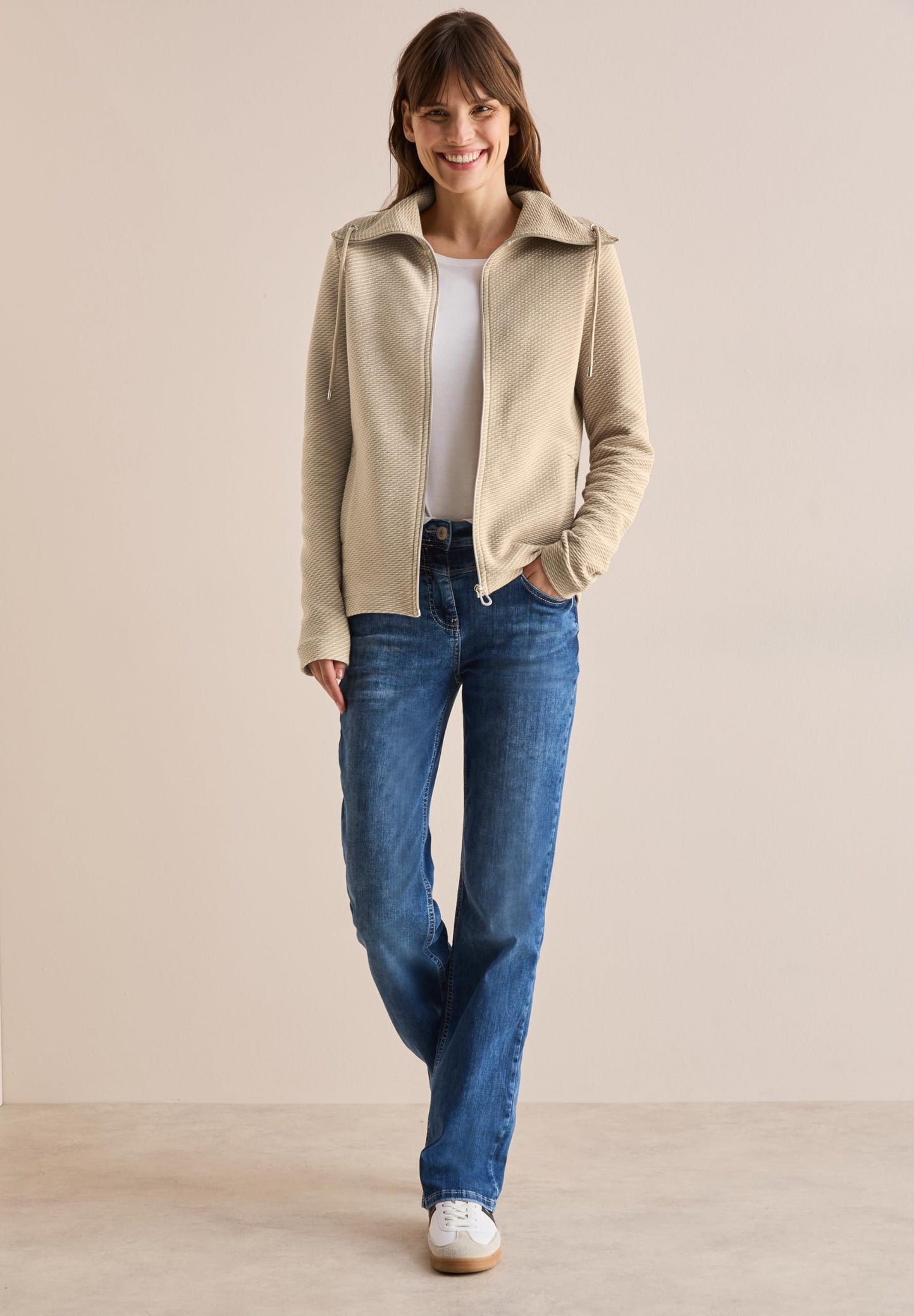 Cecil Women’s Two-Tone Ottoman Jacket