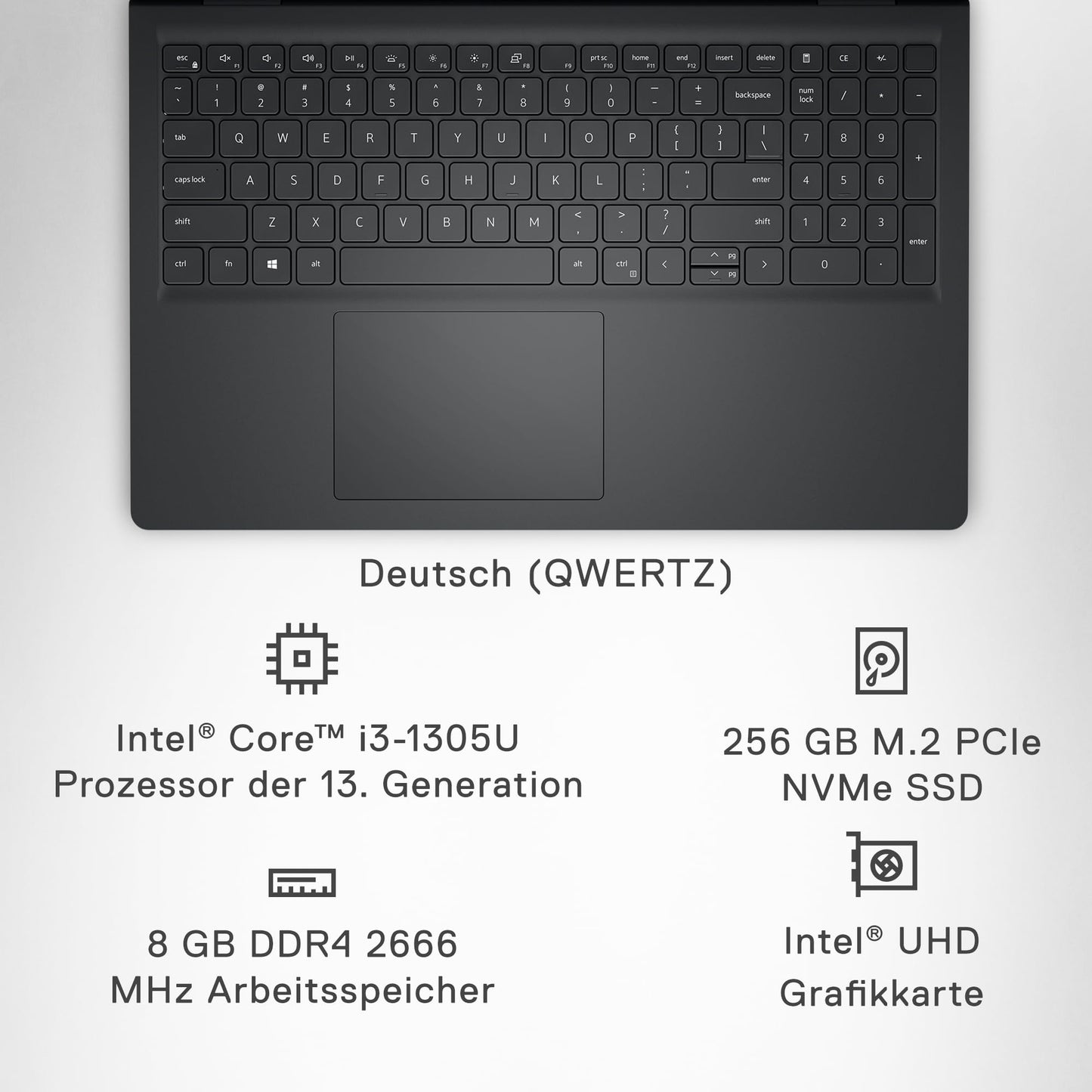 Dell Inspiron 15 3520, 15.6" FHD, Intel UHD Graphics, Windows 11