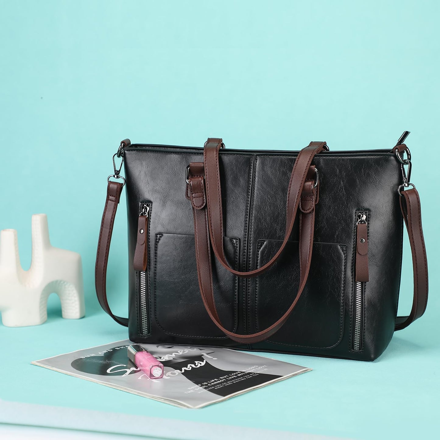 BAIGIO Women’s Large Handbag