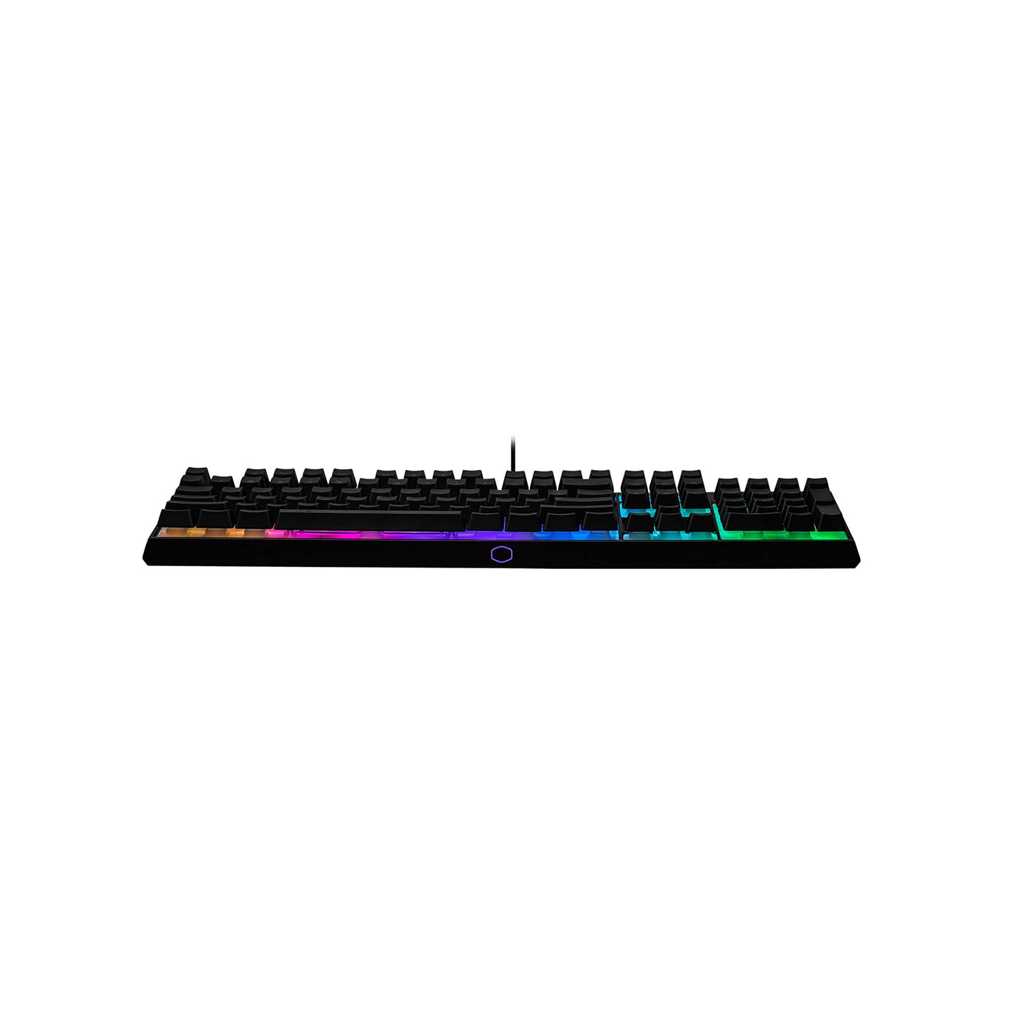 Cooler Master MS110 RGB-Tastatur & Gaming-Maus Kombination – Lineare mem-chanische Schalter, 26 Anti-Ghosting Tasten, On-Board-Steuerung, Gaming Maus mit 4 DPI-Einstellungen – DE Layout QWERTZ