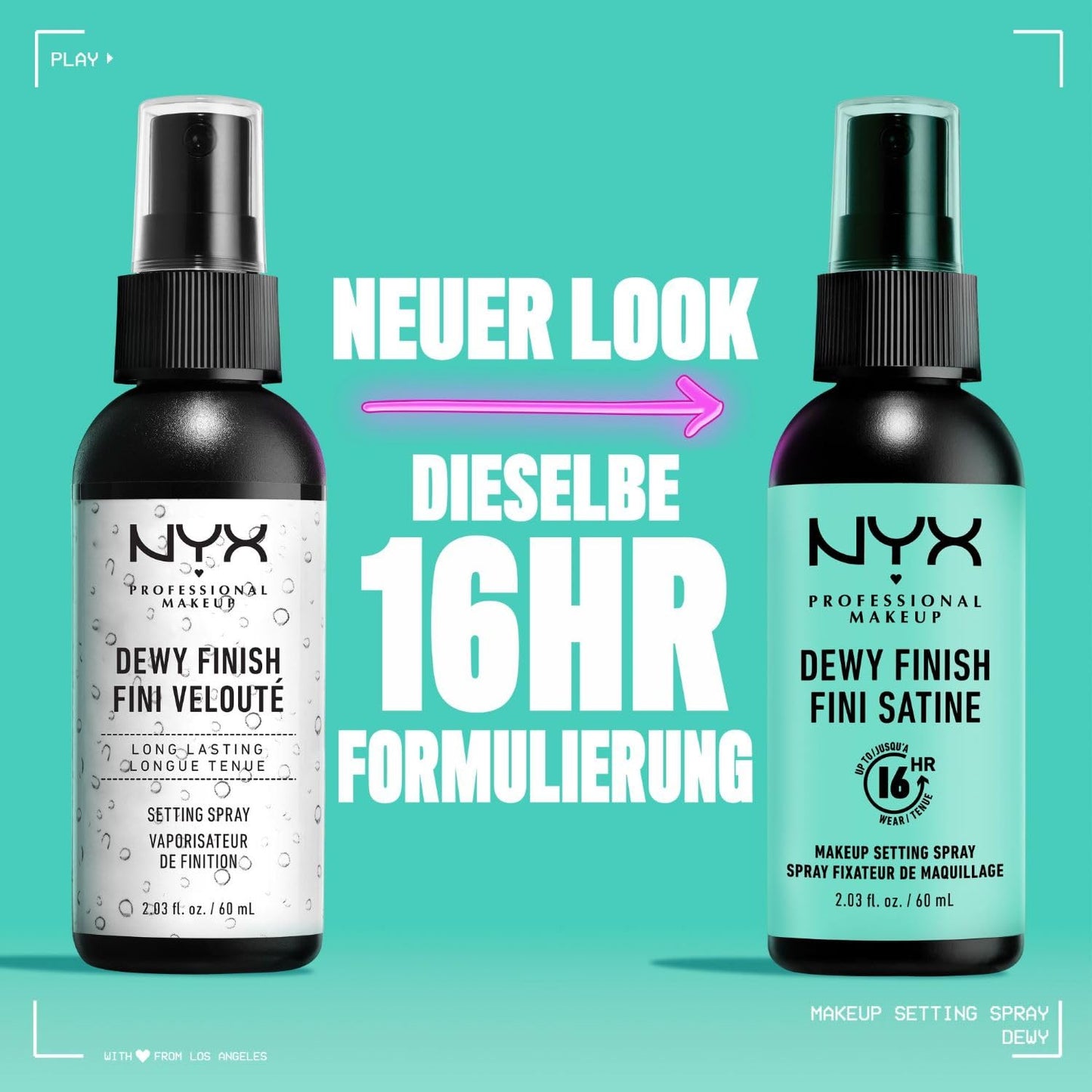 NYX Professional Makeup Setting Spray – Dewy Finish