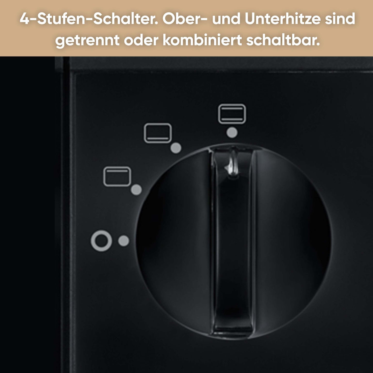 SEVERIN Mini Back- und Toastofen, kompakter Backofen inkl. Grillrost und Backblech, mit Ober- und Unterhitze, 800W, 9 L, silber /schwarz, TO 2052