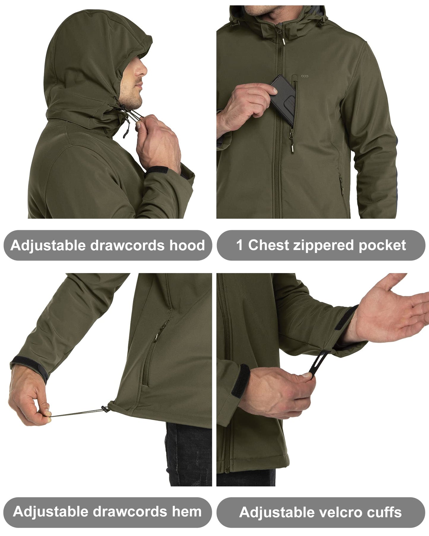 Men’s Waterproof Softshell Jacket
