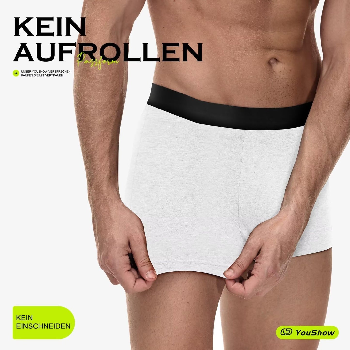 YouShow Men’s Boxer Shorts 6-Pack