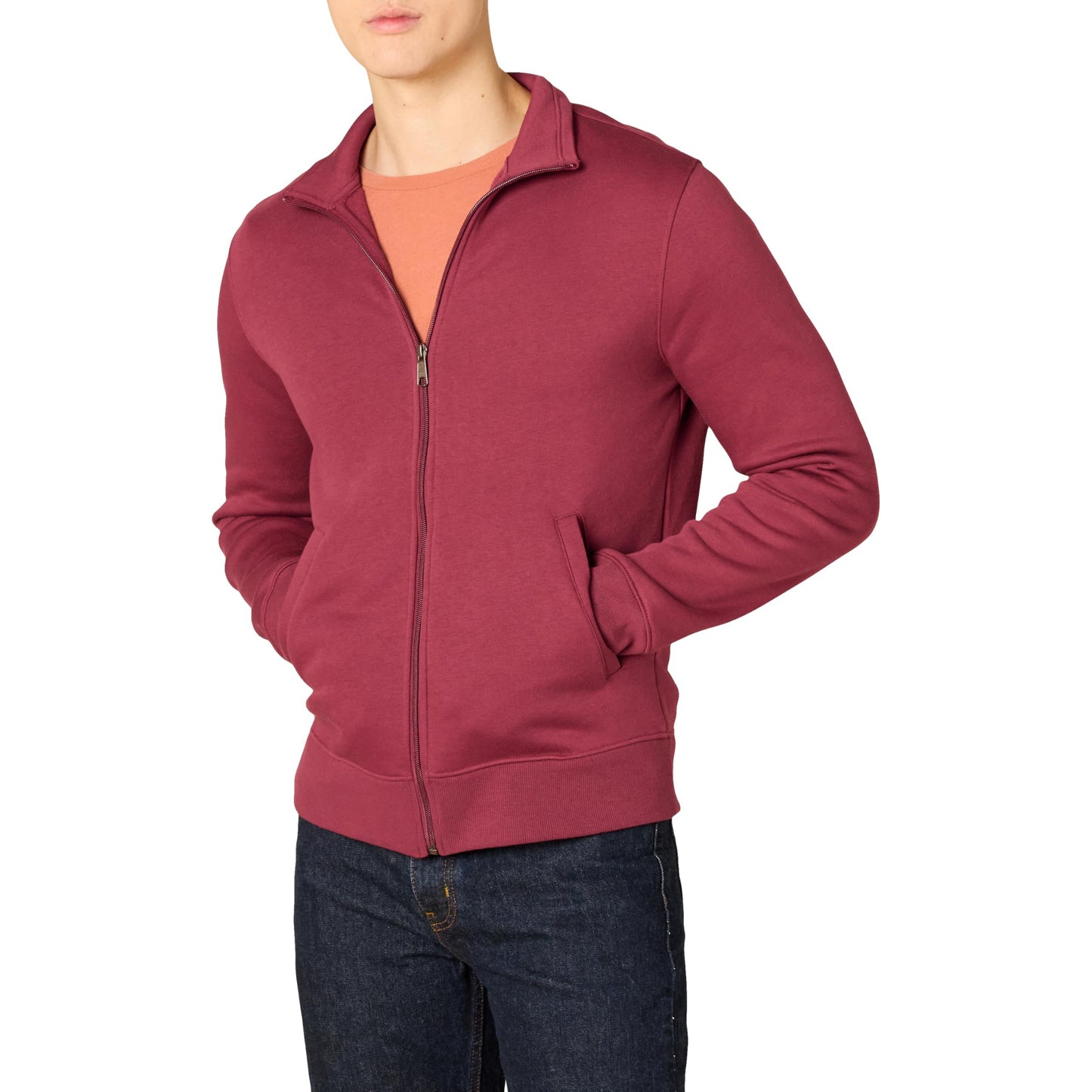 Amazon Essentials Men's Full Zip Fleece Jacket
