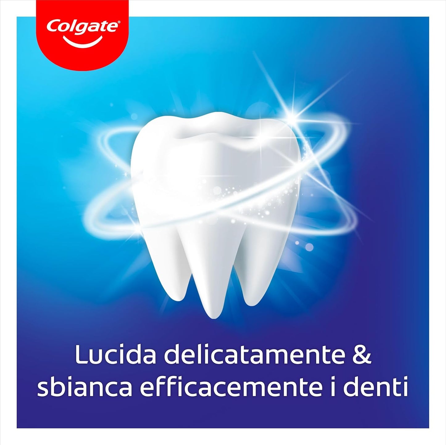 Zahnpasta Colgate Sensation White, 6 x 75 ml, Aufhellende Zahnpasta für die Zähne, klinisch getestete Aufhellung in 10 Tagen, weiße Zähne mit aktiven Mikrokristallen