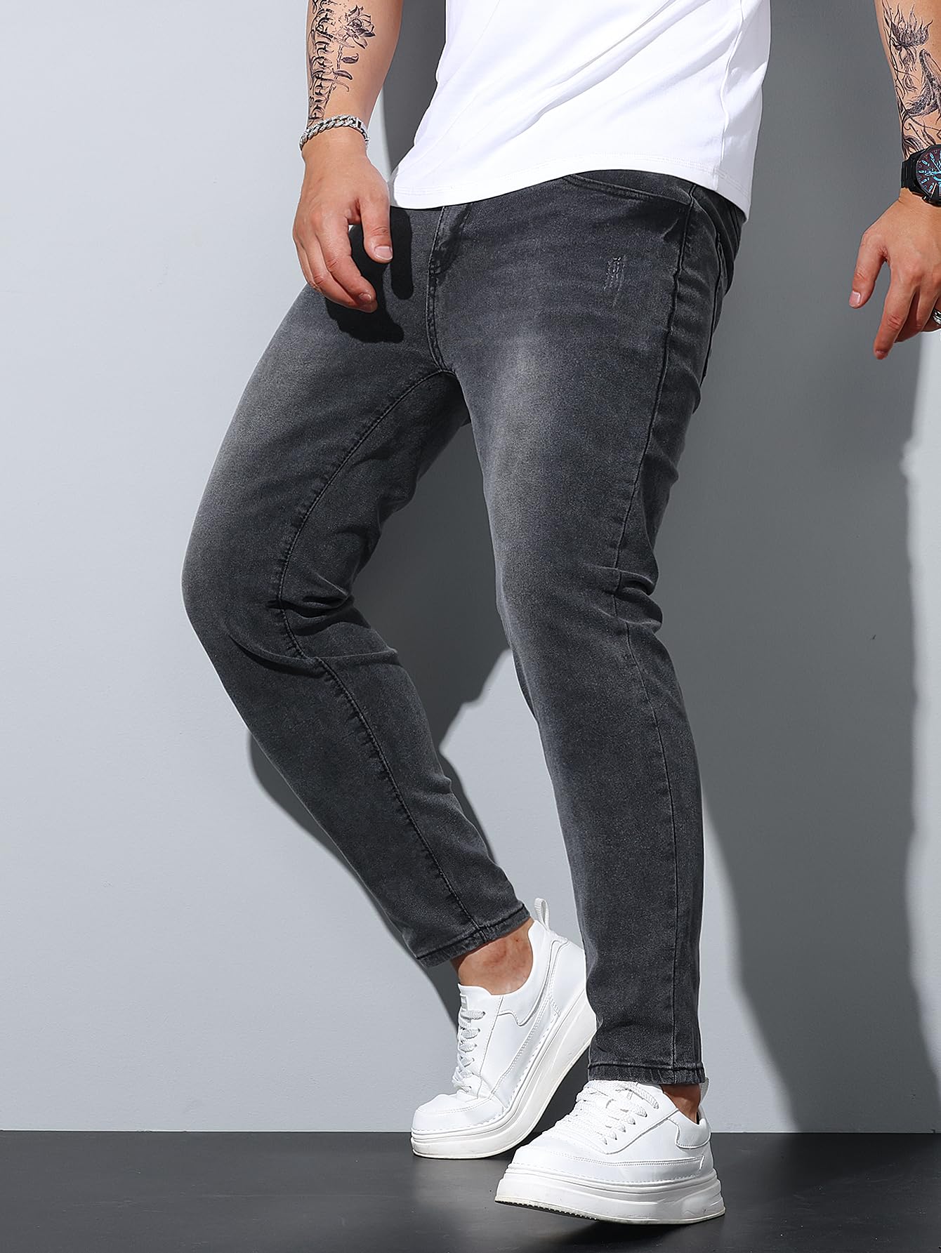 Zewool Men’s Casual Stretch Slim Fit Jeans
