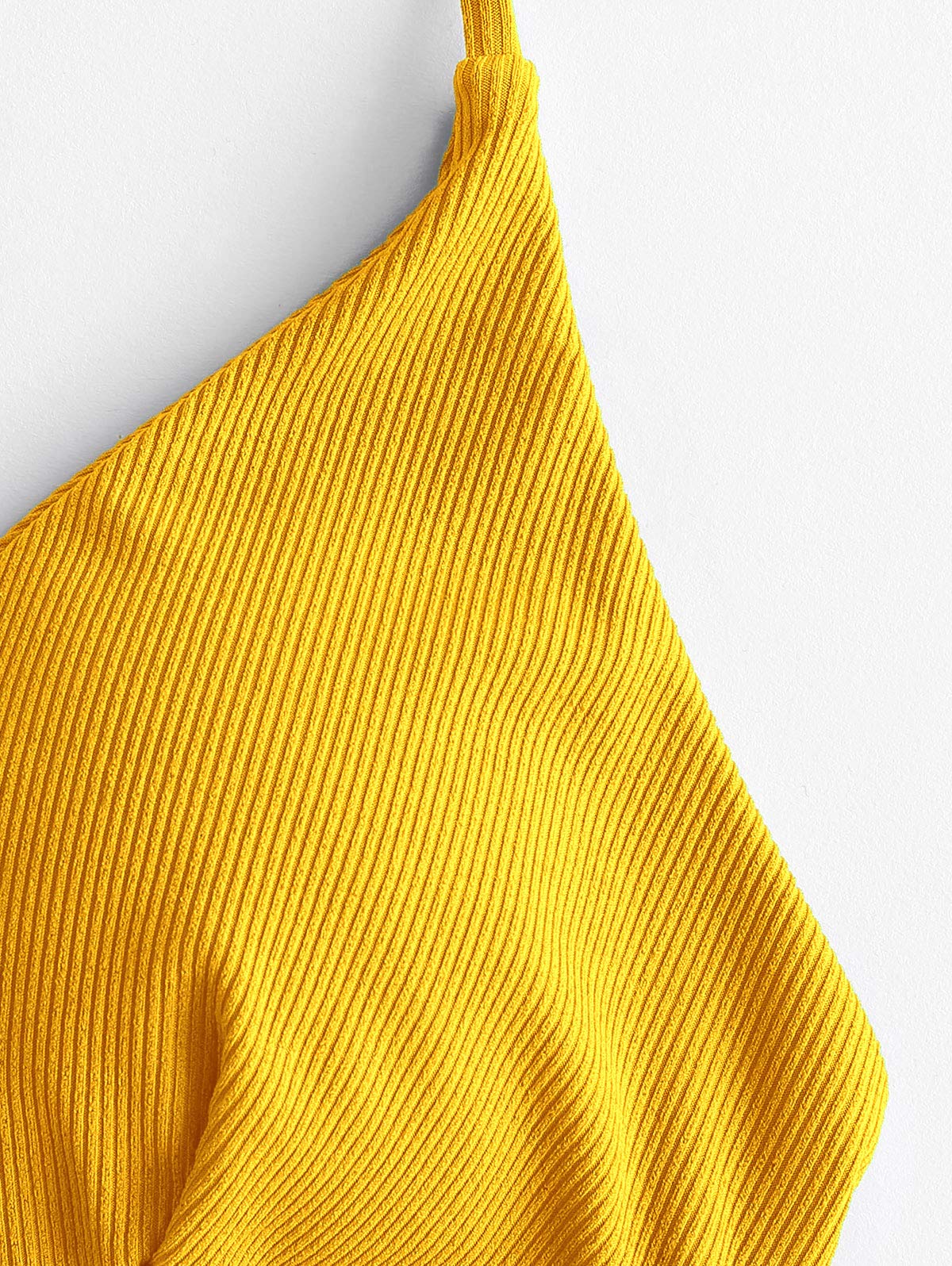 Women’s Two-Piece Bikini Set Sunflower Print Triangle Beach Swimsuit