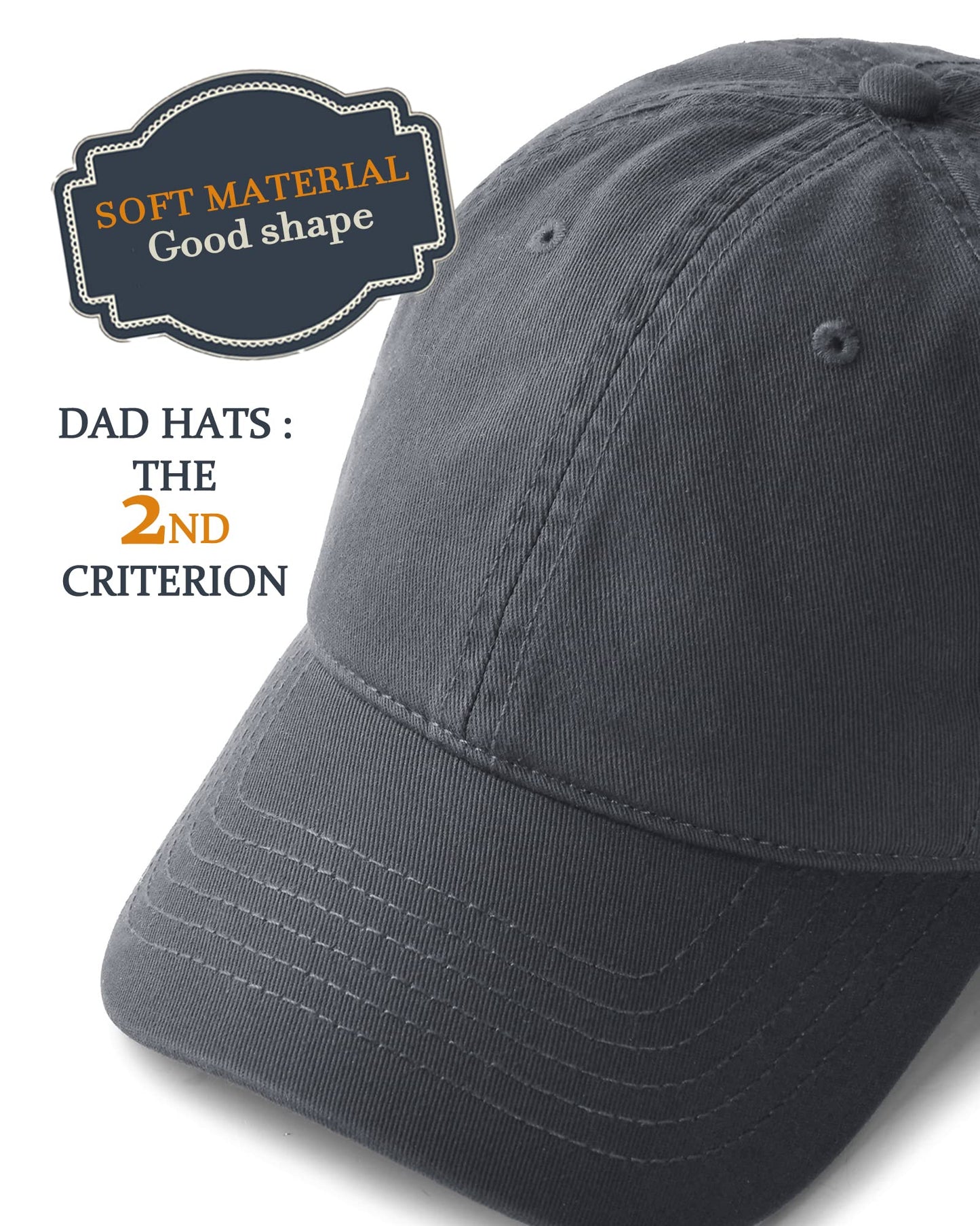 FURTALK Unisex Vintage Basecap Herren und Damen Baumwolle Cap Verstellbare Baseball Cap