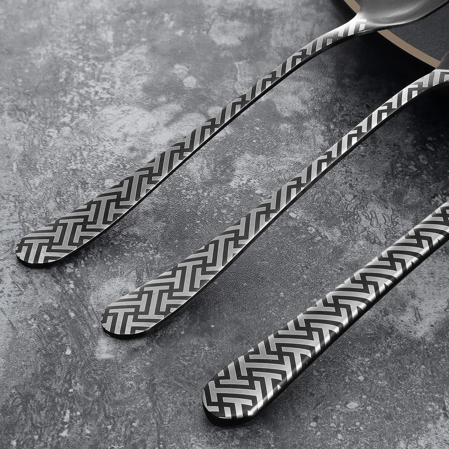 BEWOS Besteck Set für 6 Personen, 30 teilig Essbesteck Set inkl. Messer, Gabel, Löffel, Besteck Edelstahl Spiegelpoliert, Spülmaschinenfest