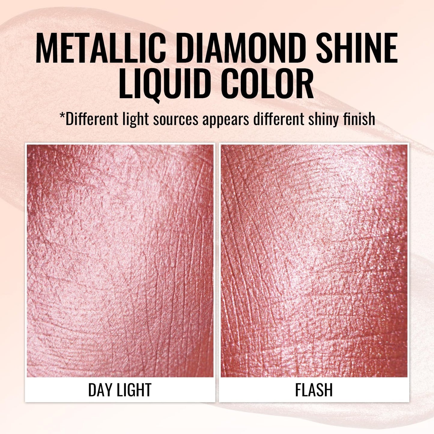 Oulac Metallic Glitter 2-in-1 Lipstick Eyeshadow Long-Lasting Waterproof High-Pigment