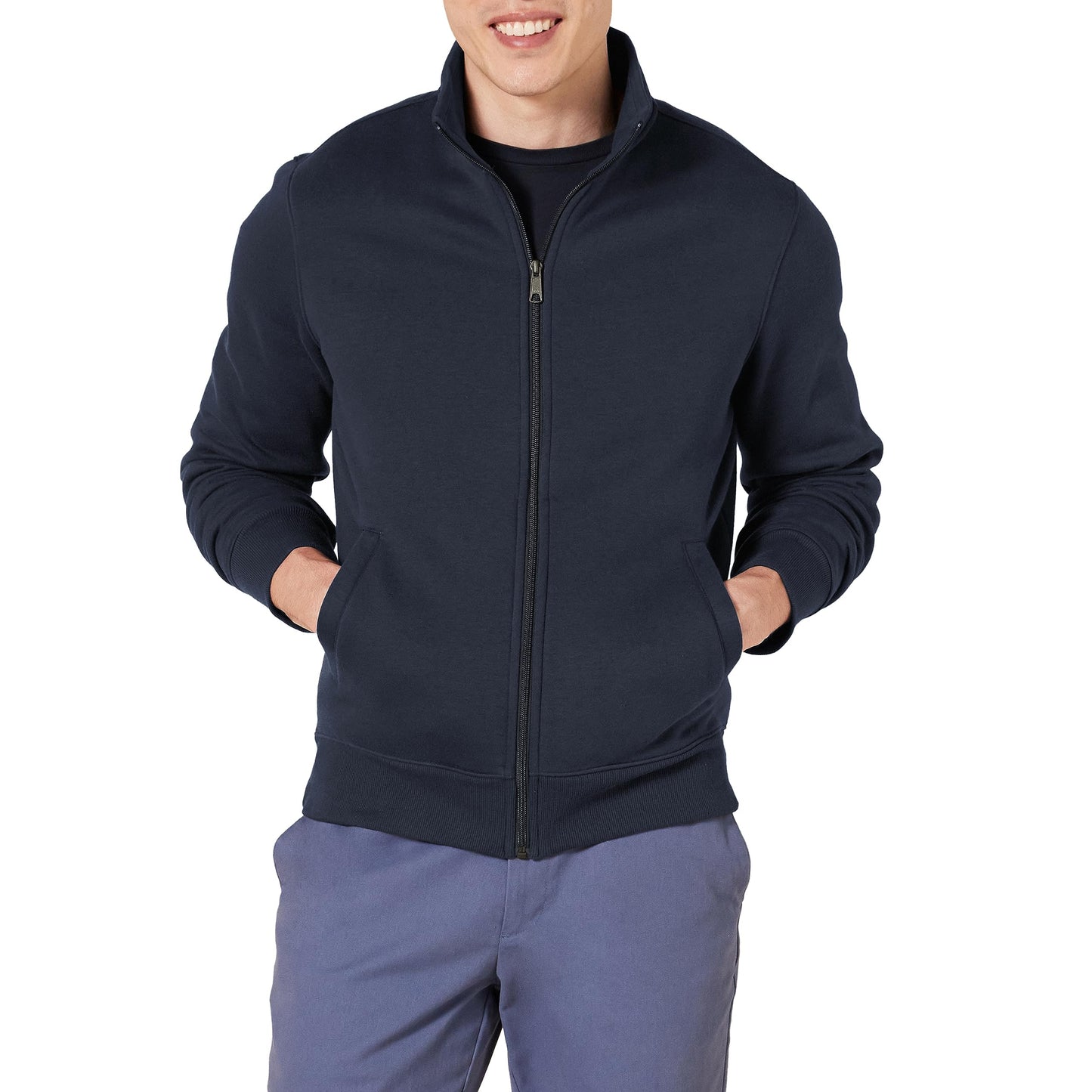Amazon Essentials Men's Full Zip Fleece Jacket