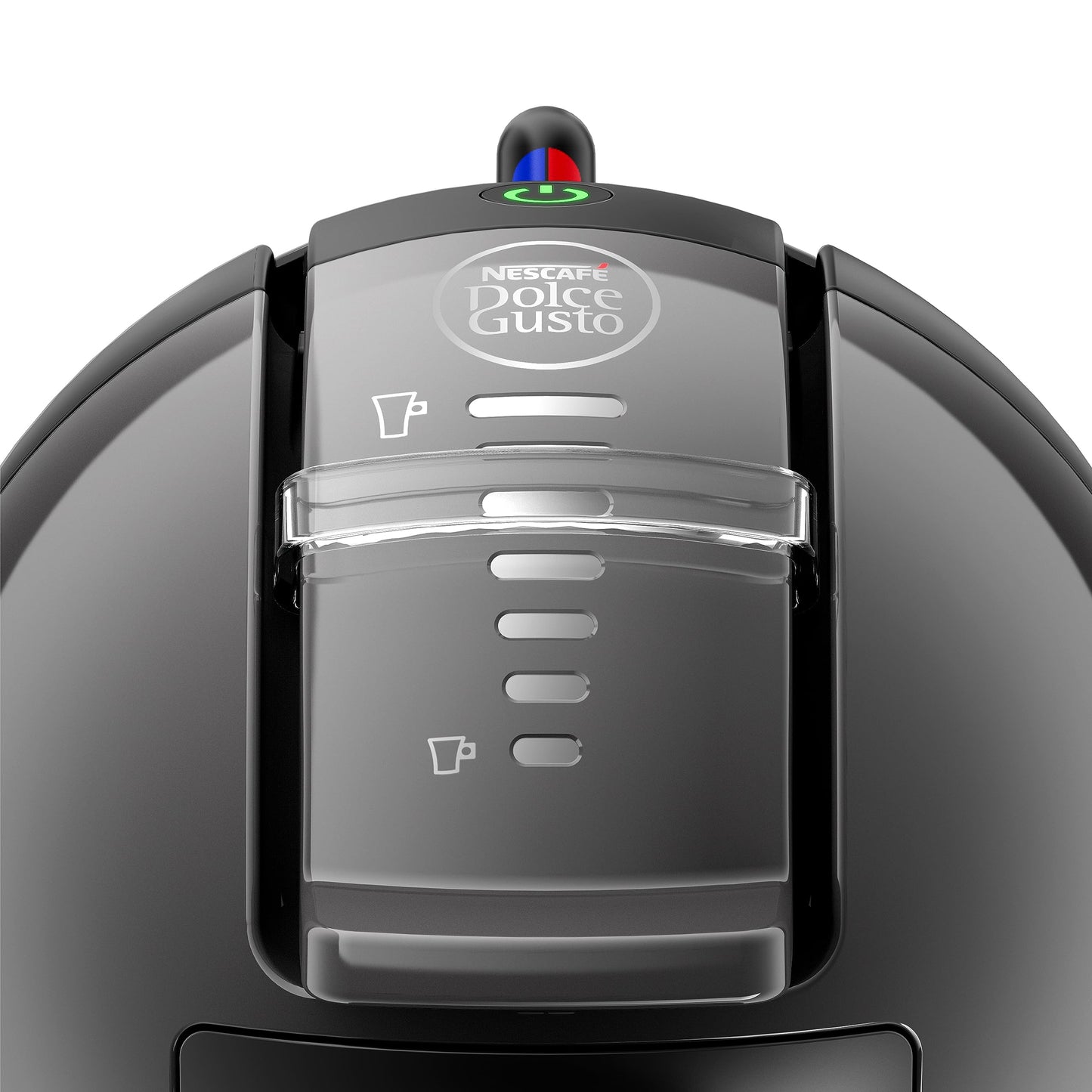 NESCAFÉ DOLCE GUSTO MINI ME by KRUPS arctic-grey/ schwarz automatische Kaffeekapselmaschine