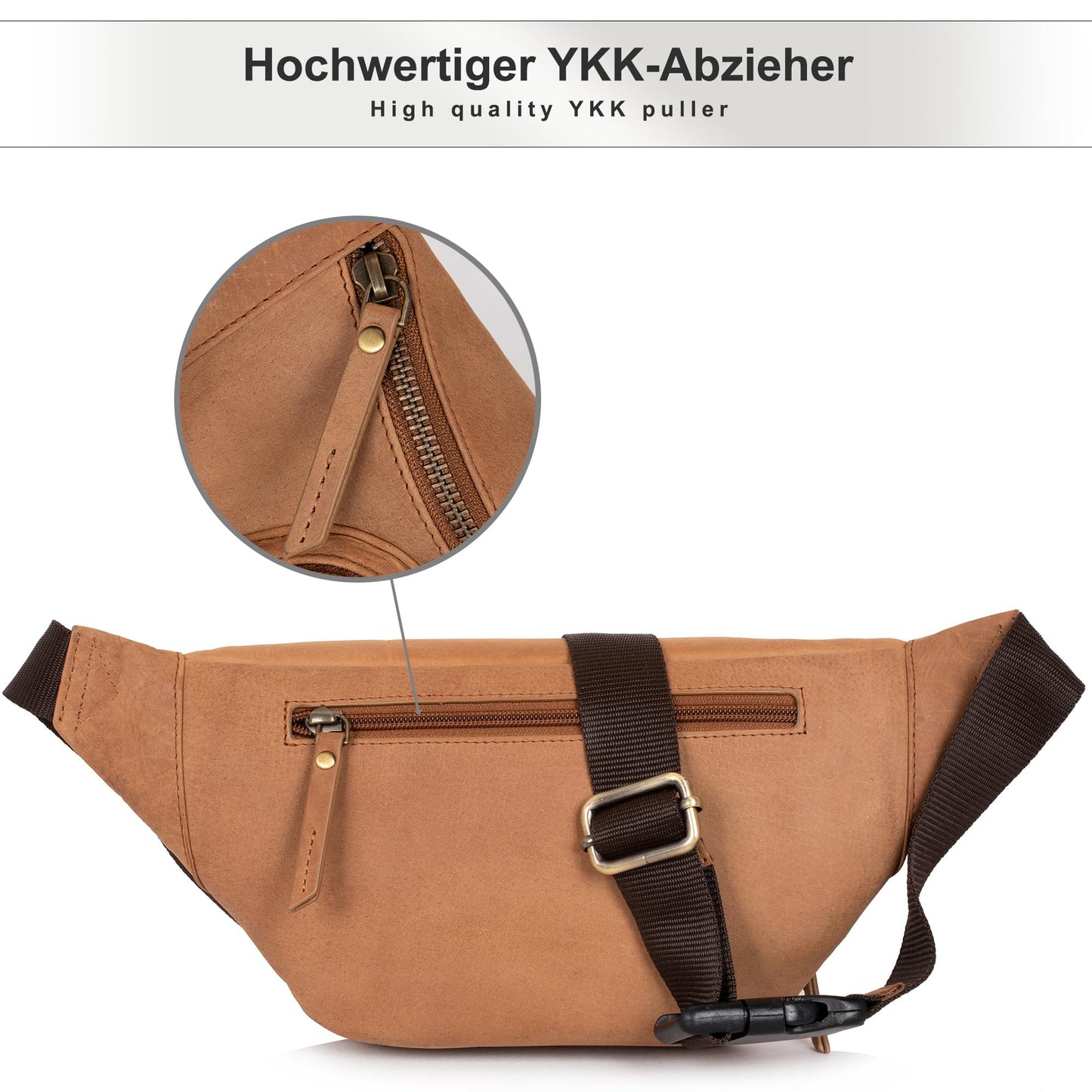 Marc Peter® Varadero Leather Waist Bag