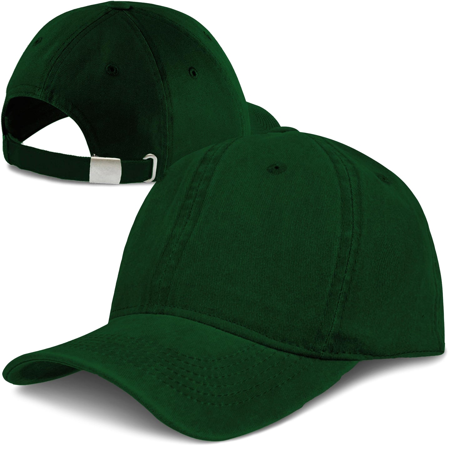 Herren Baseball Cap Kappe Baseball Cap Mütze Hut 100% Baumwolle Schirmkappe 6P